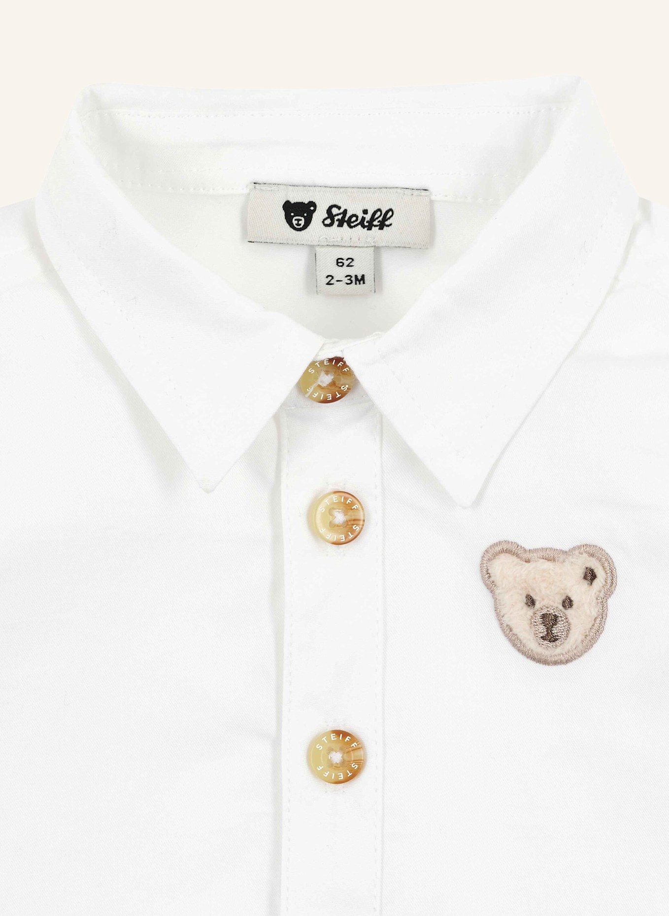 Steiff Hemd SPECIAL DAY: WEISS
