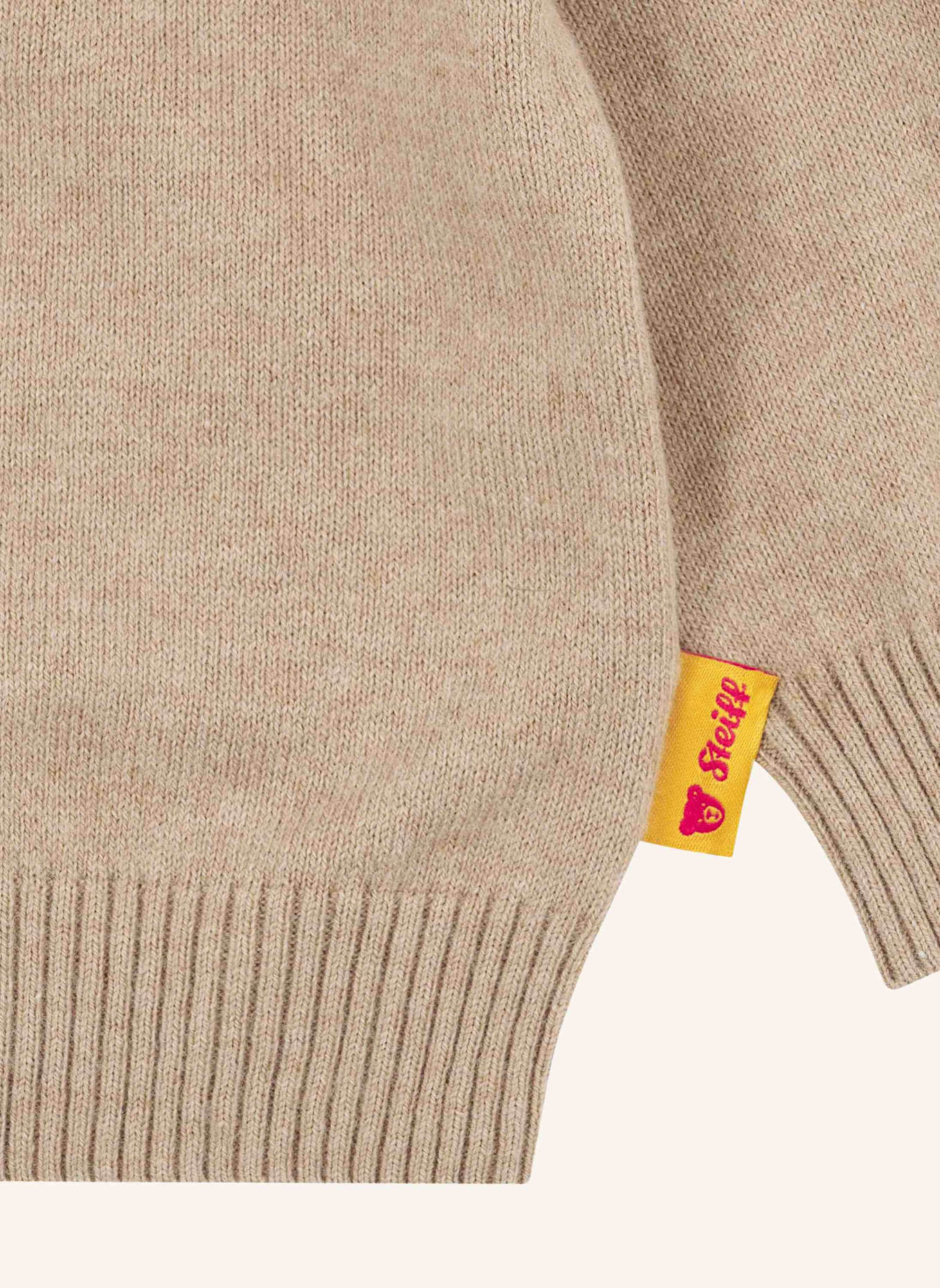 Steiff Strickjacke DINOSAUR: BEIGE