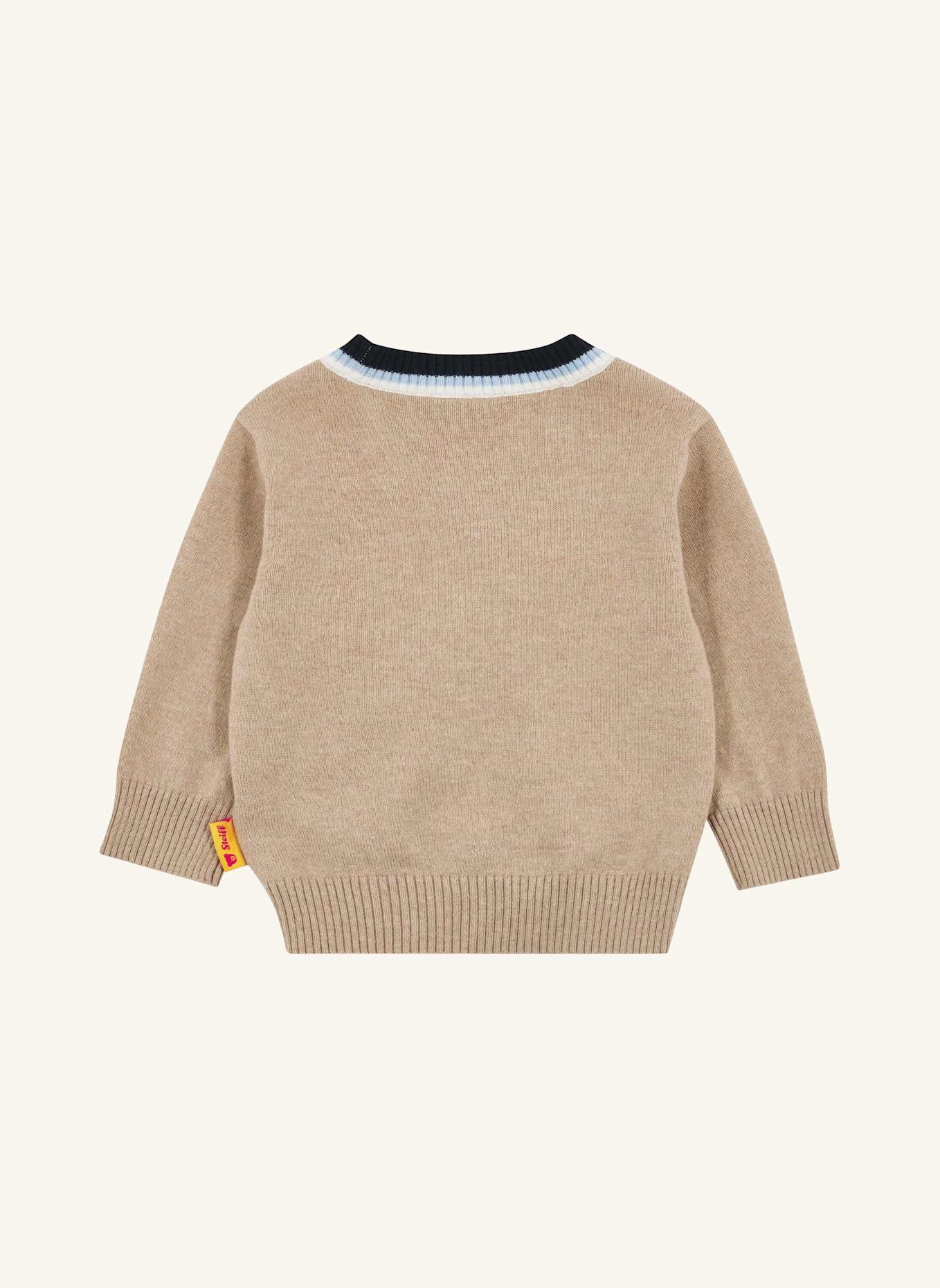 Steiff Strickjacke DINOSAUR: BEIGE