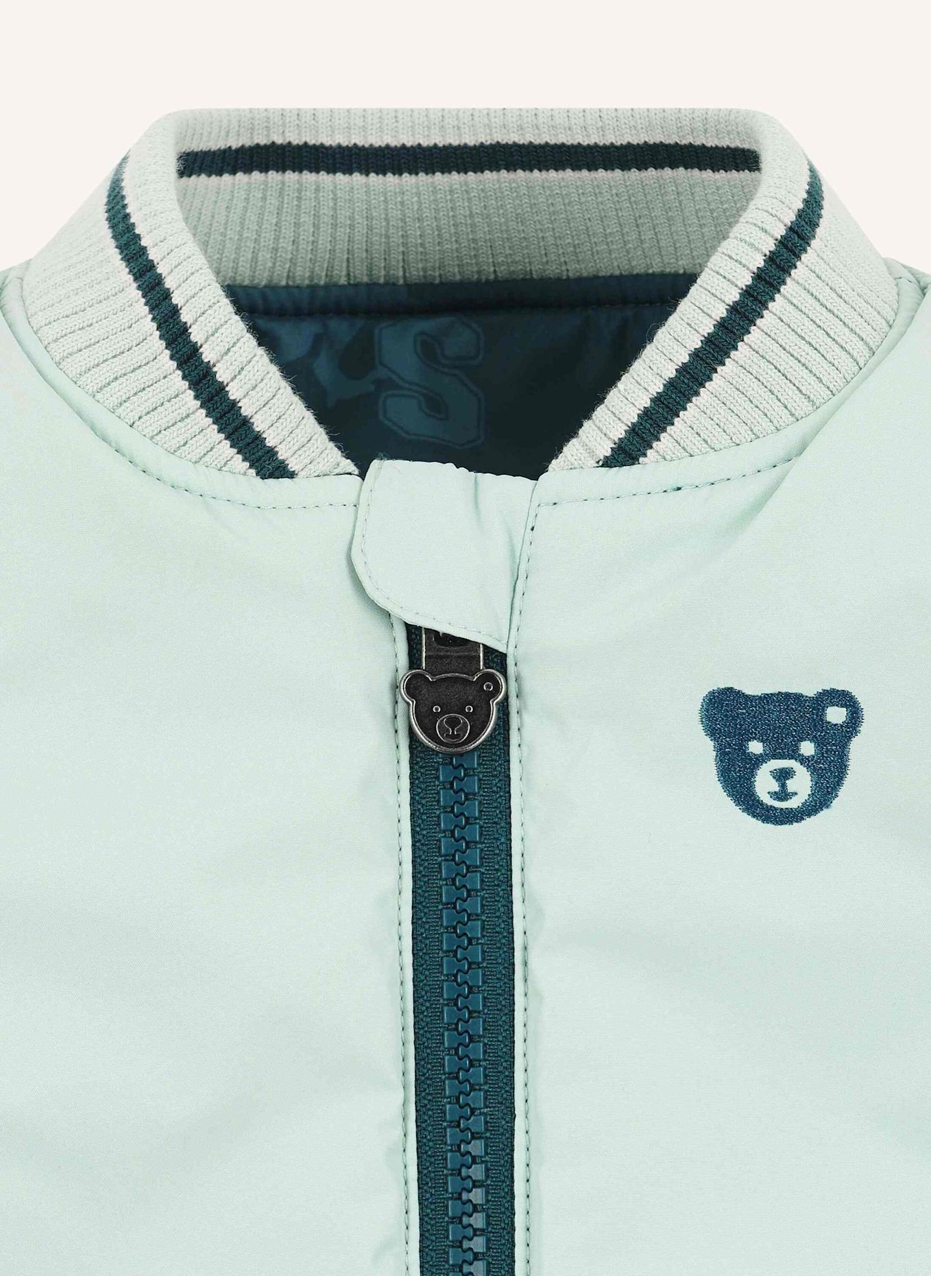 Steiff Wendejacke DINOSAUR: PETROL