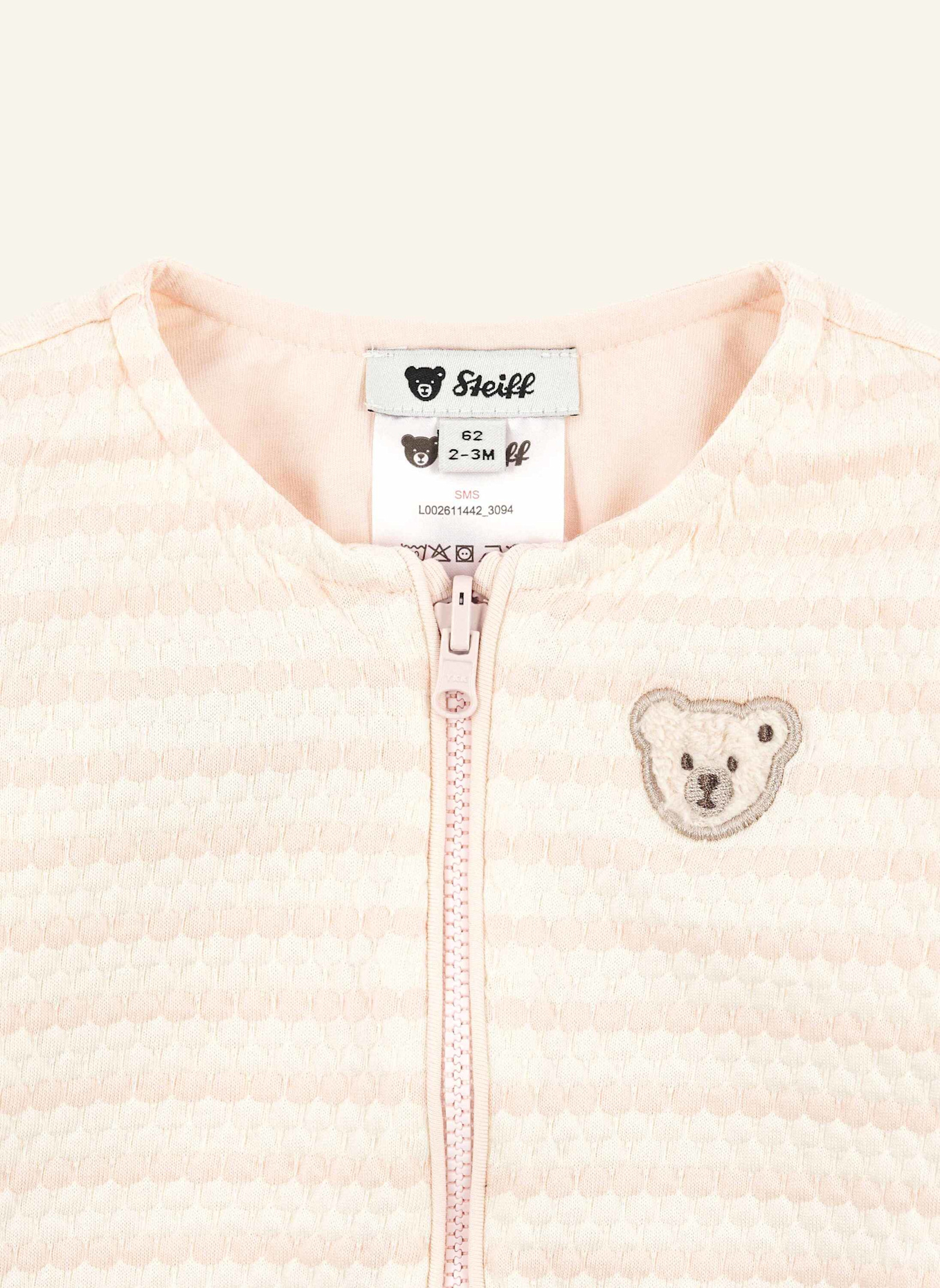 Steiff Wendejacke Sweat WESTERN CORE: ALTROSA