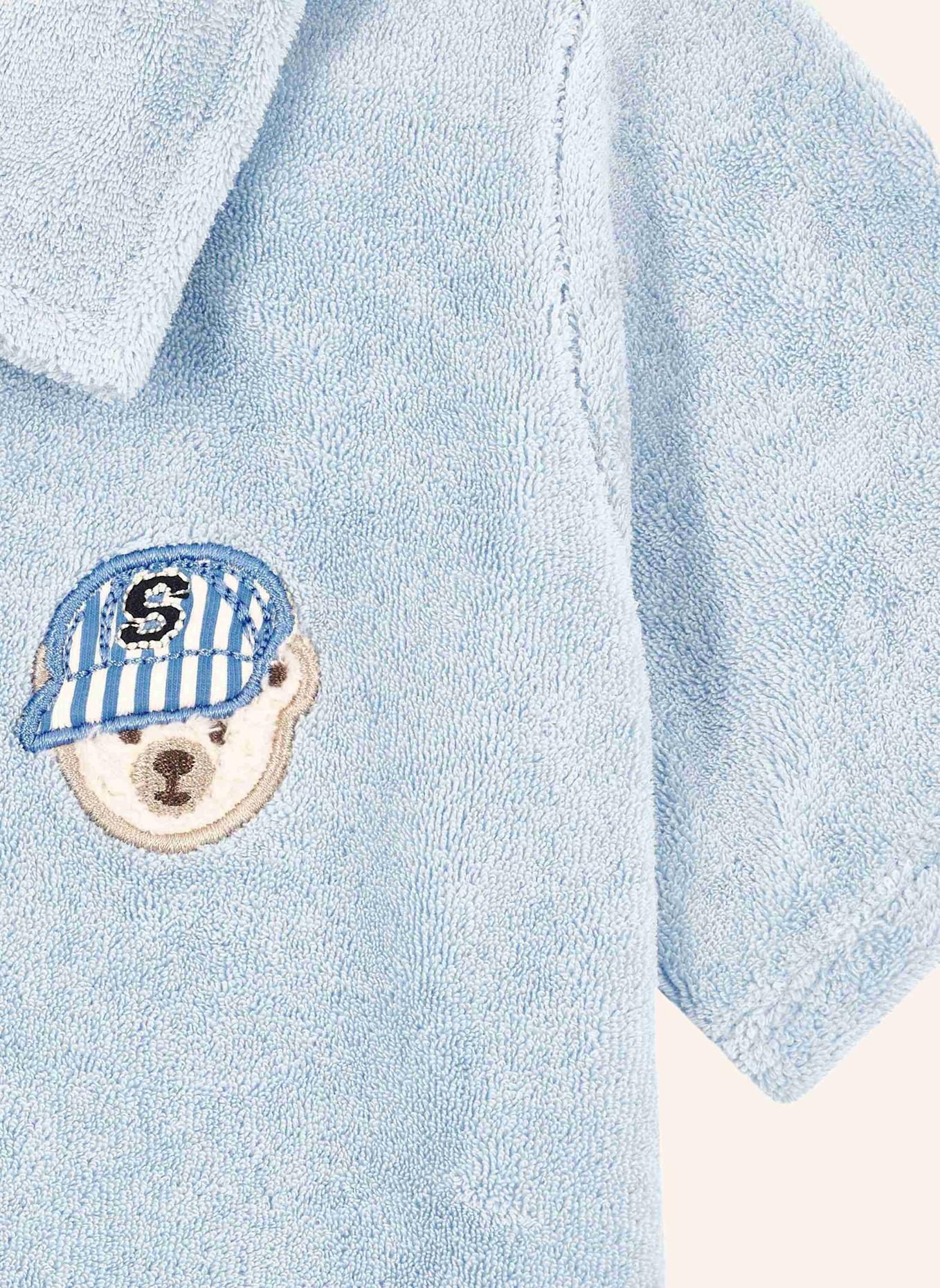 Steiff Poloshirt LEO CLUB: HELLBLAU