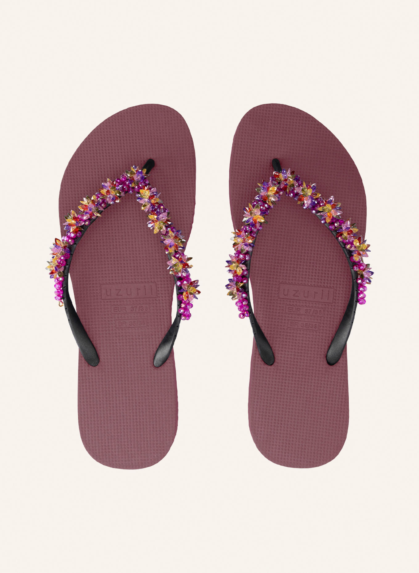 uzurii Zehentrenner PINK RIO: ROT