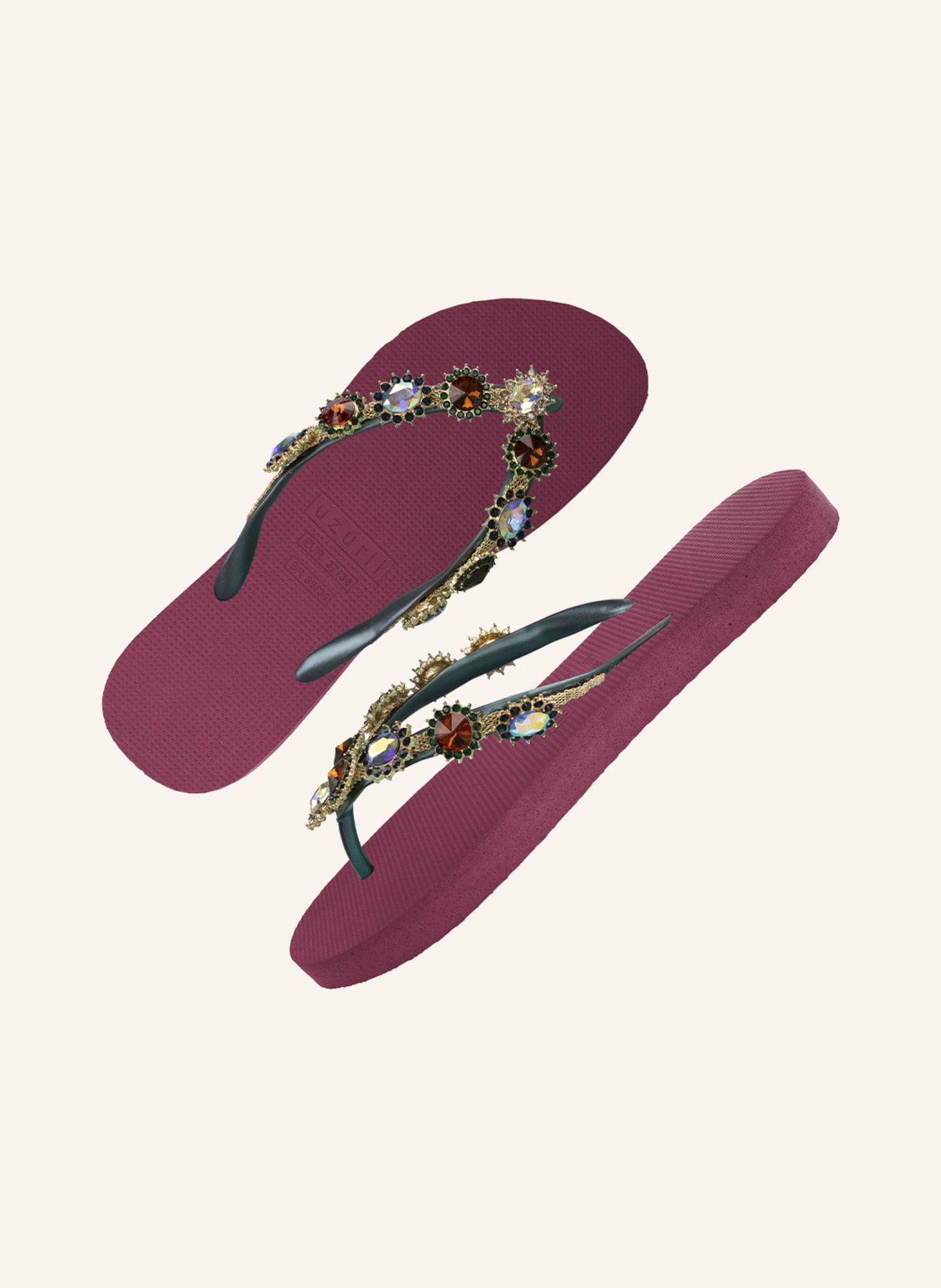 uzurii Zehentrenner MONROE: ROT