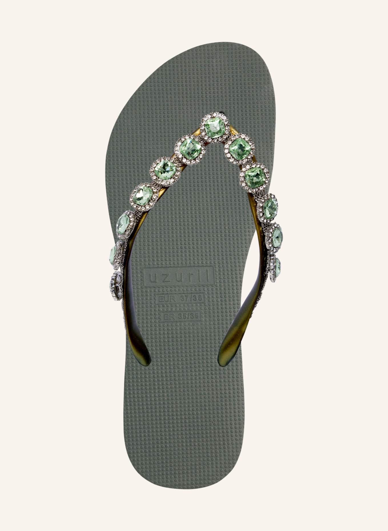 uzurii Zehentrenner BEATRIX: GRÜN