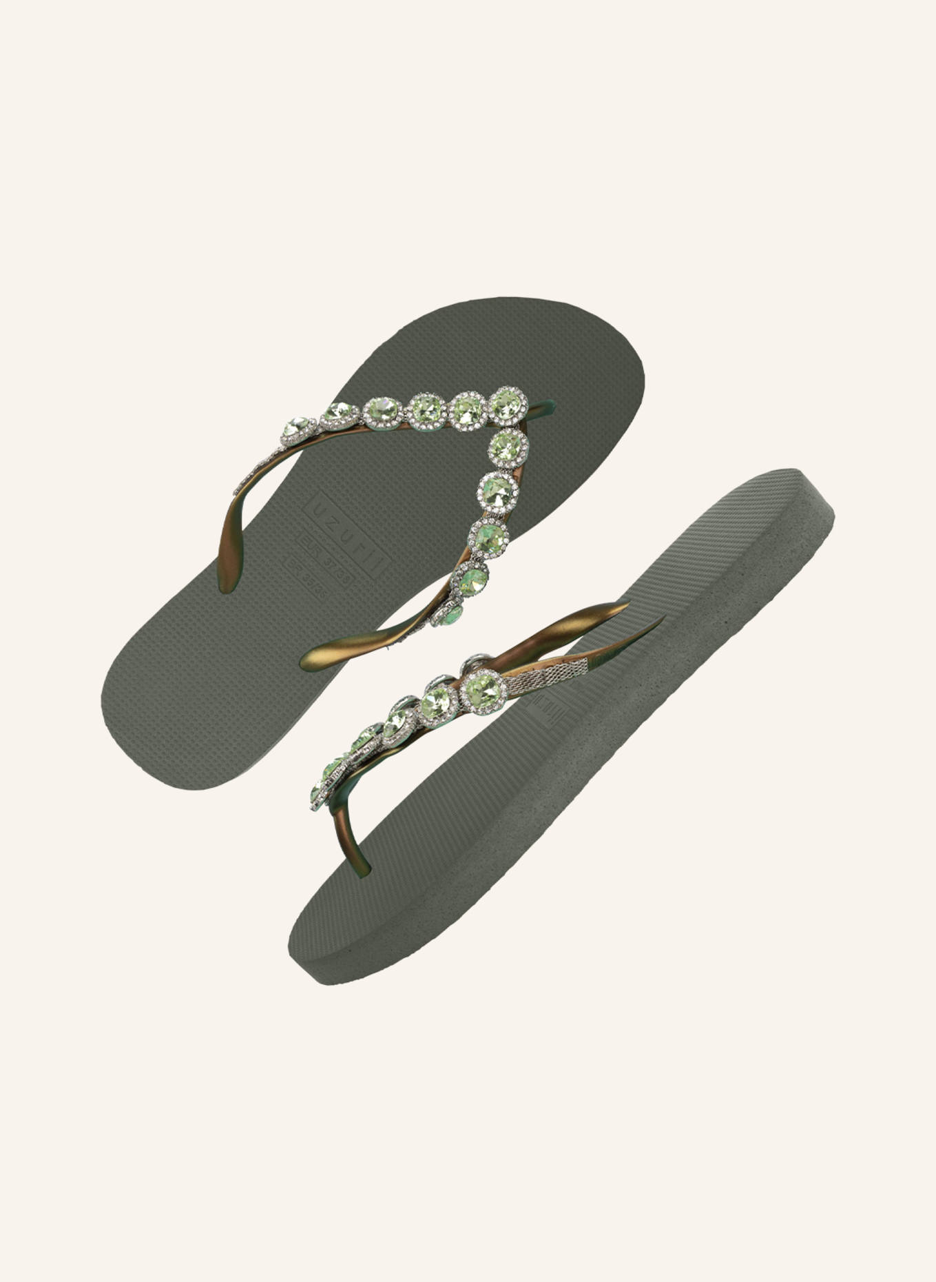 uzurii Zehentrenner BEATRIX: GRÜN