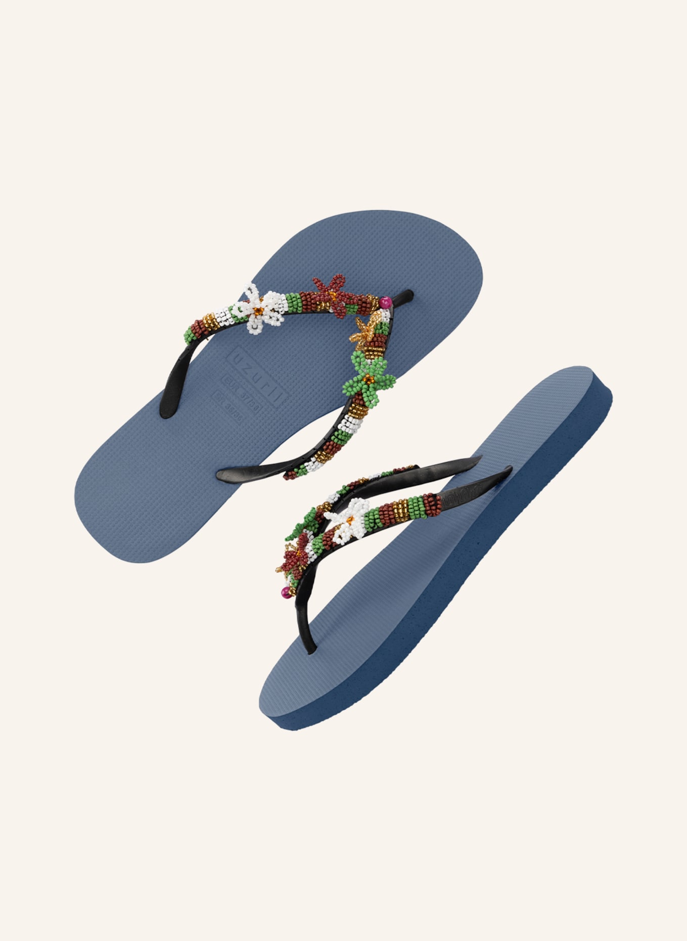 uzurii Zehentrenner LAS DALIAS BLUE: BLAU