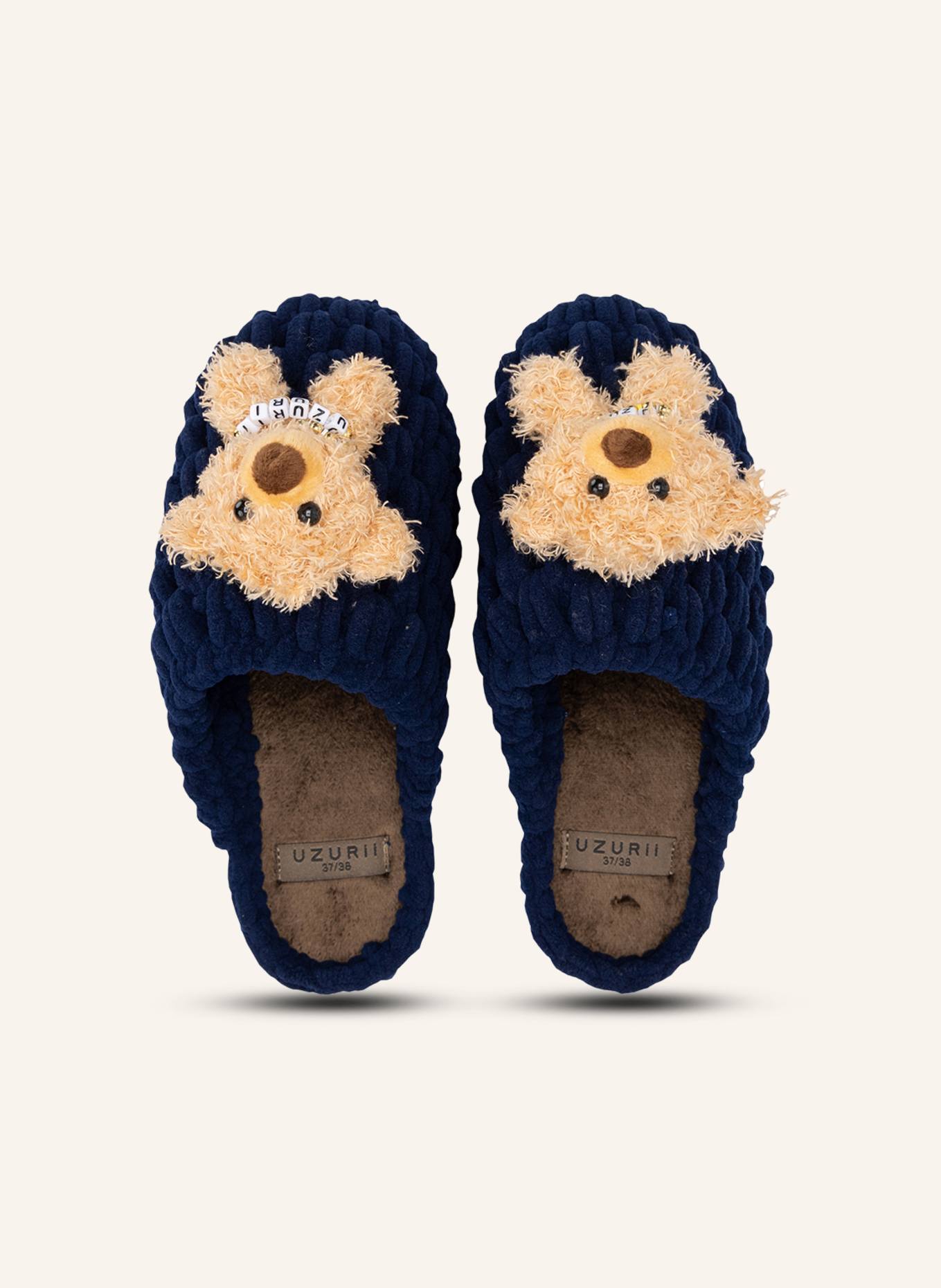 uzurii Pantoffeln PANTOFFEL BOO BOO: BLAU