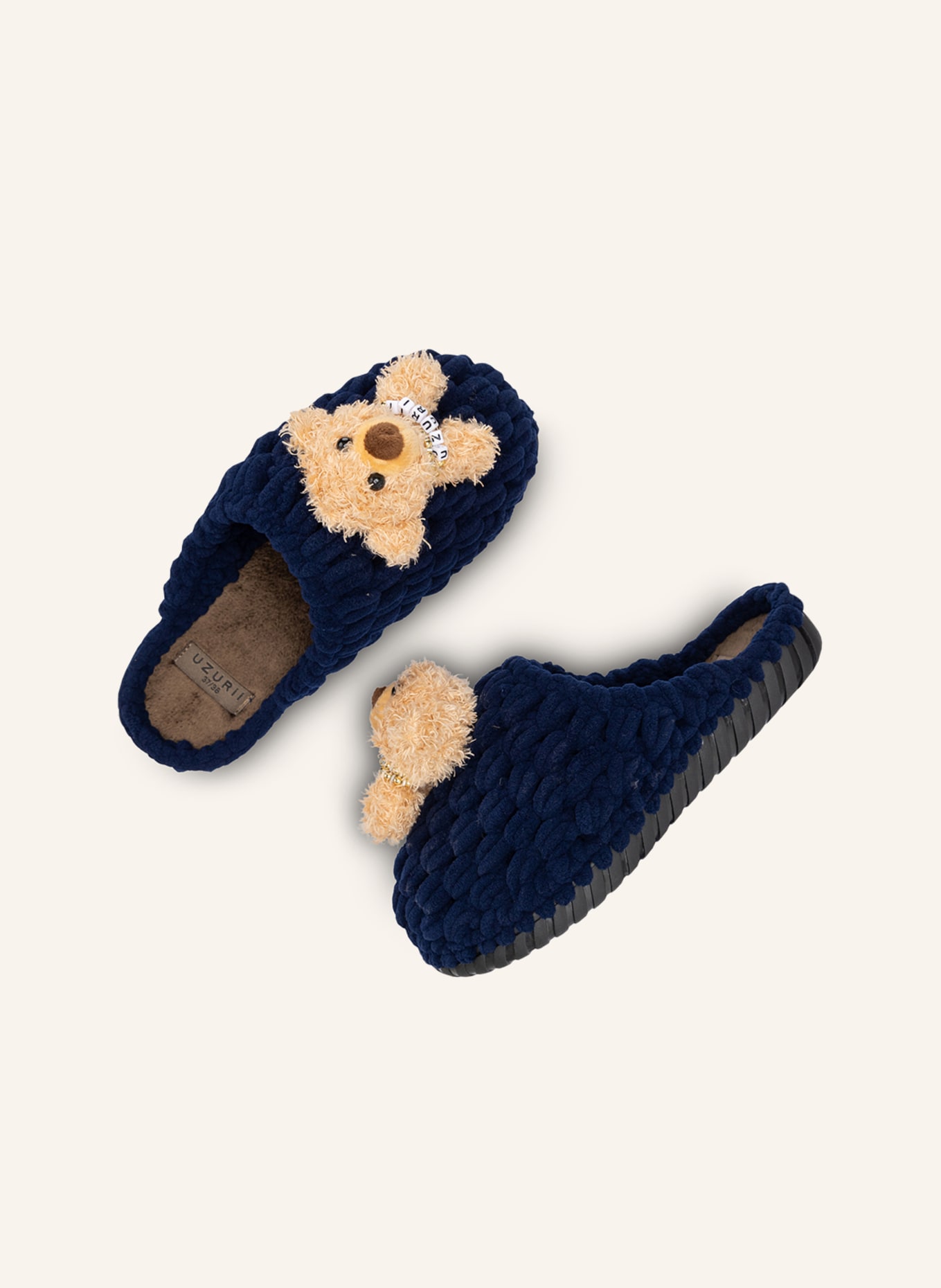 uzurii Pantoffeln PANTOFFEL BOO BOO: BLAU
