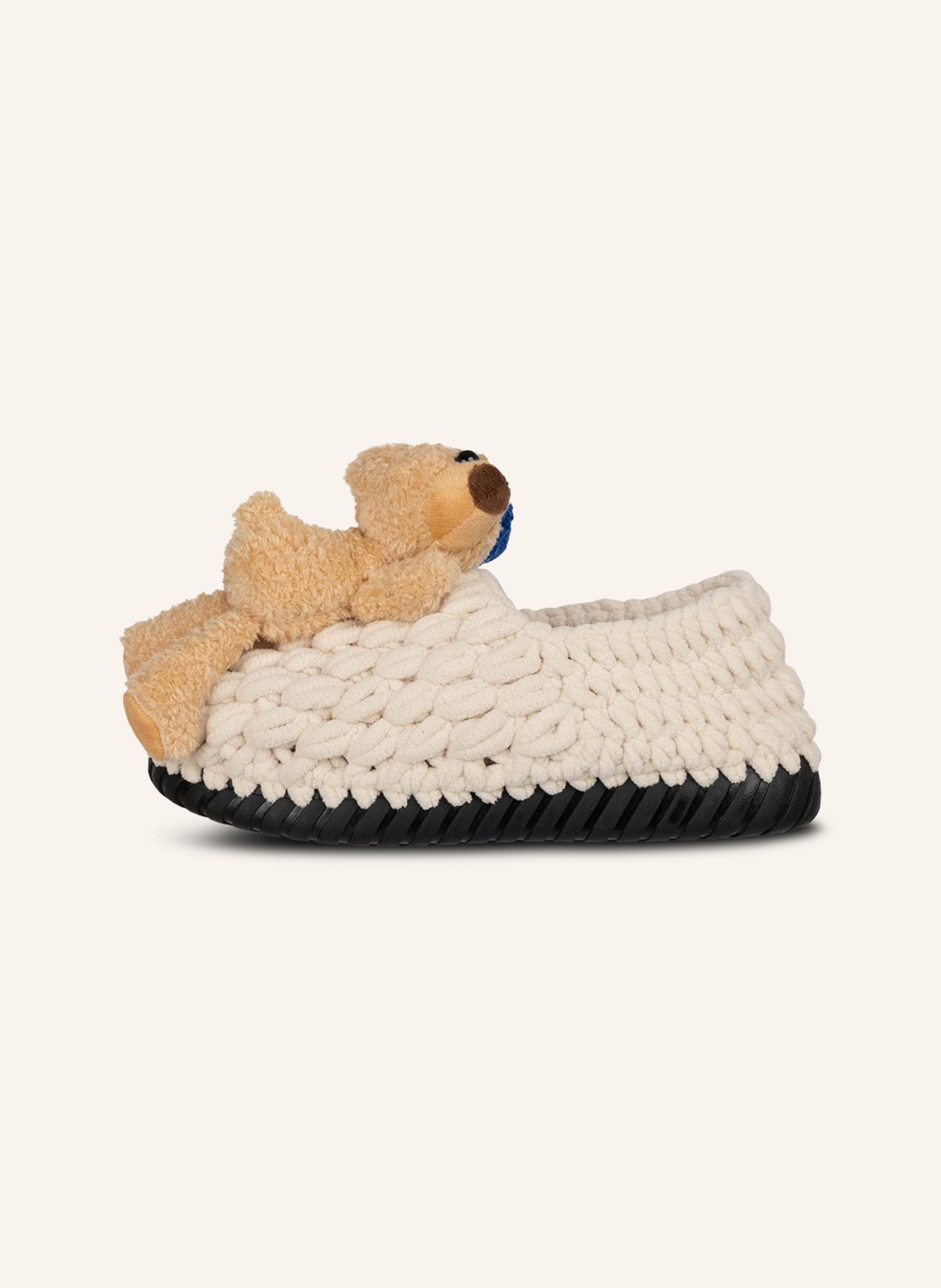 uzurii Pantoffeln PANTOFFEL TEDDY BEAR: BEIGE