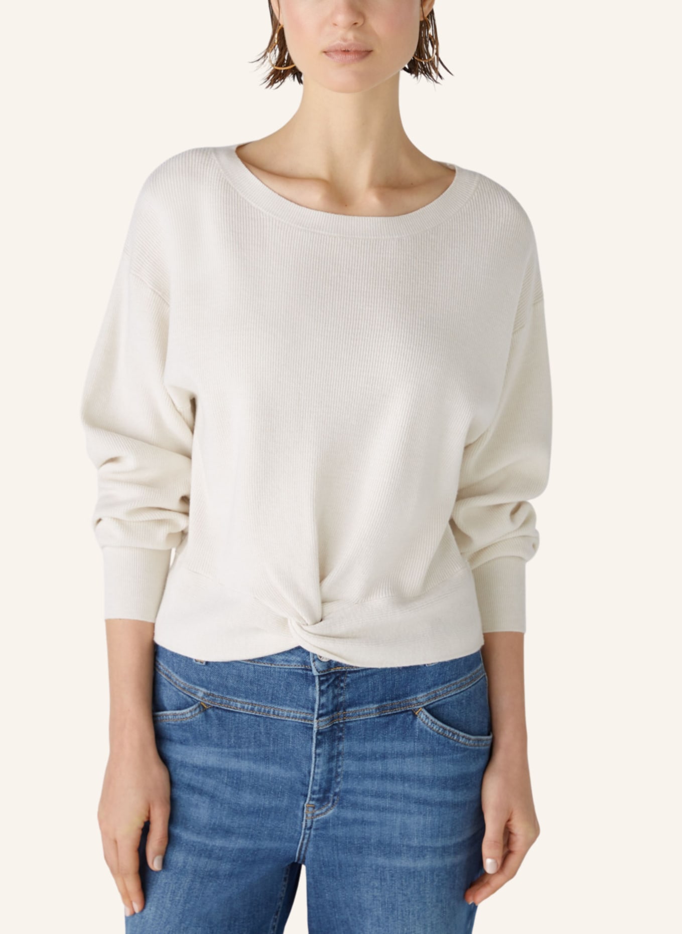 oui Pullover, Farbe: WEISS (Bild 3)