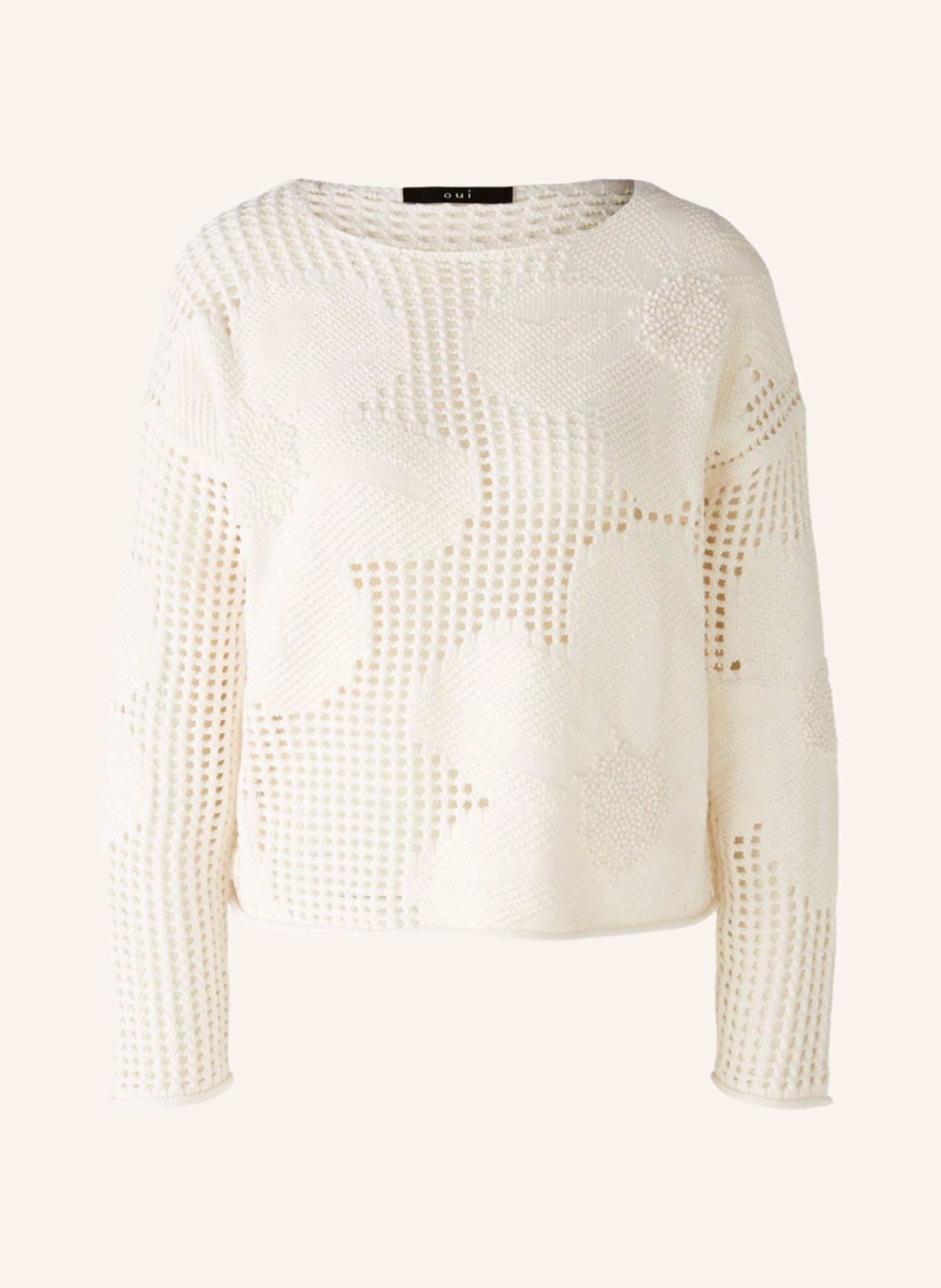 oui Pullover, Farbe: WEISS (Bild 1)