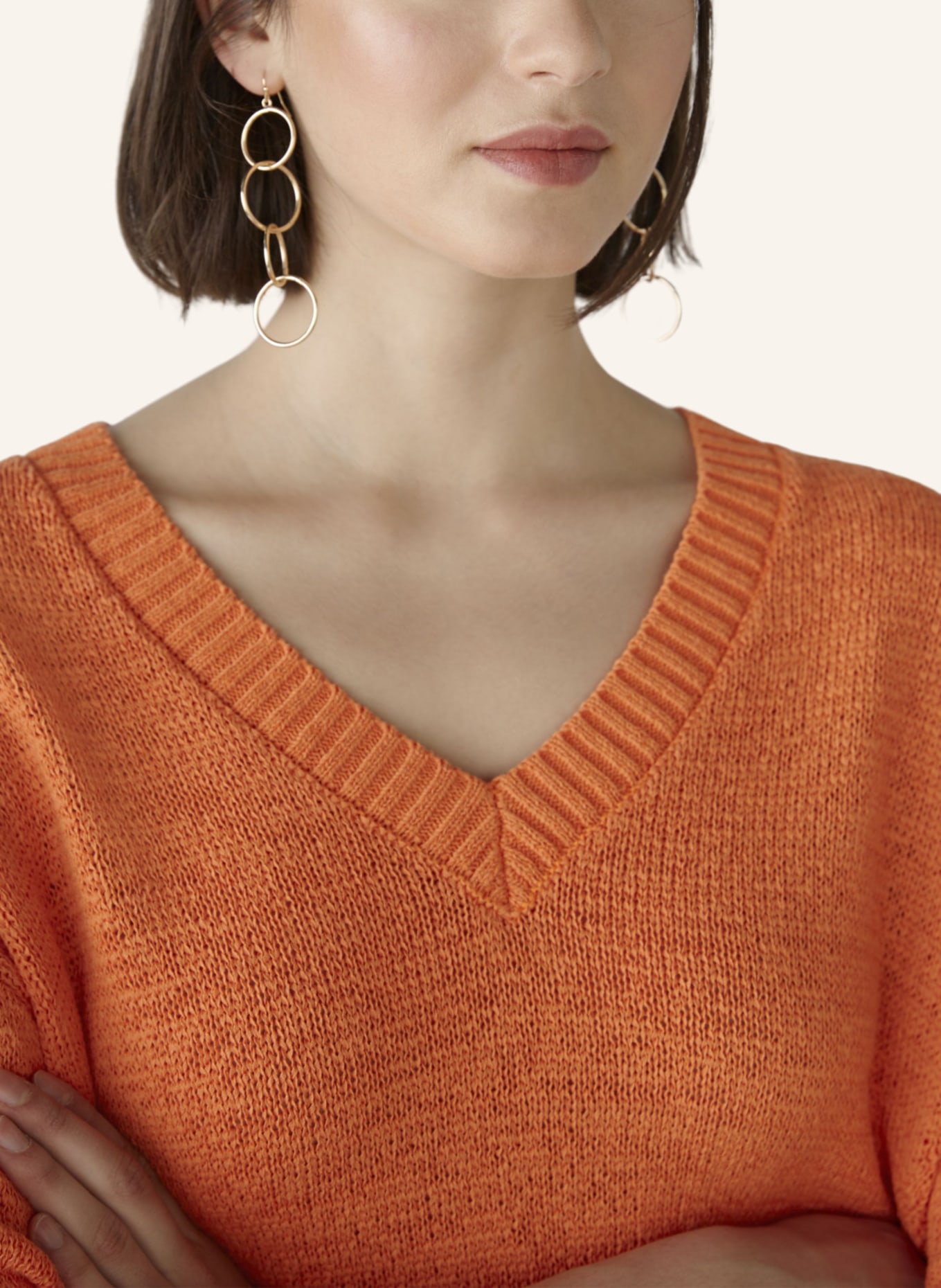 oui Pullover, Farbe: ORANGE (Bild 5)