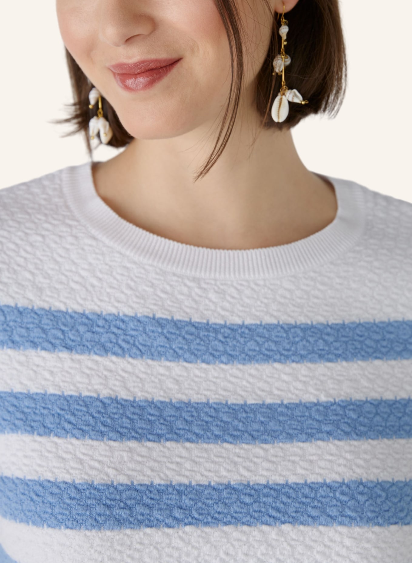 oui Pullover, Farbe: WEISS (Bild 4)