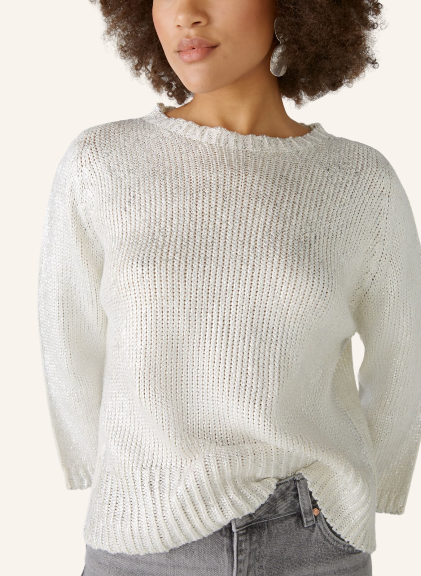 oui Pullover, Farbe: GRAU (Bild 4)