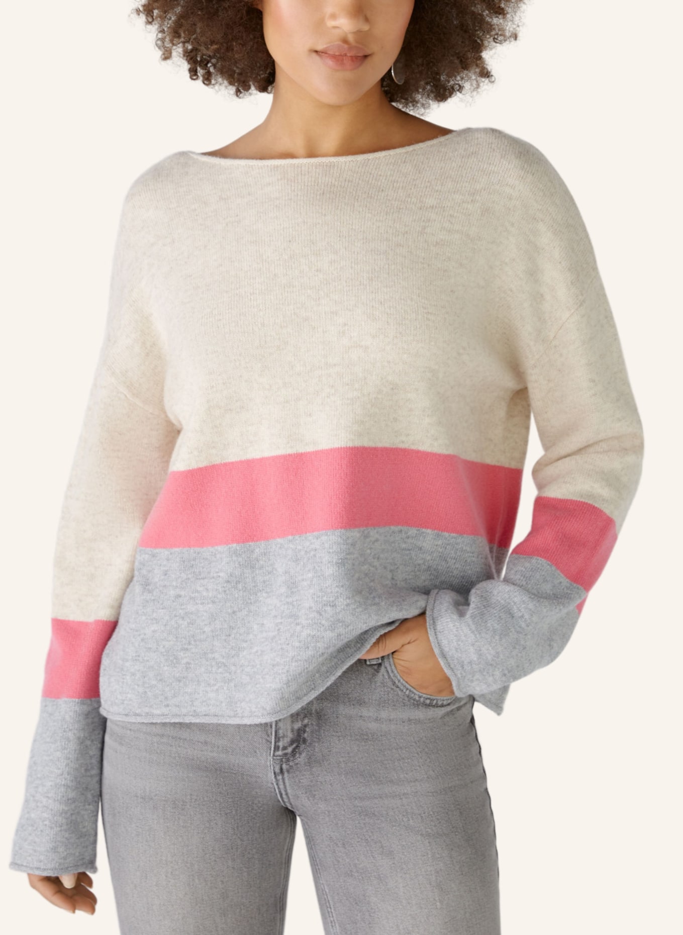 oui Pullover, Farbe: GRAU (Bild 3)