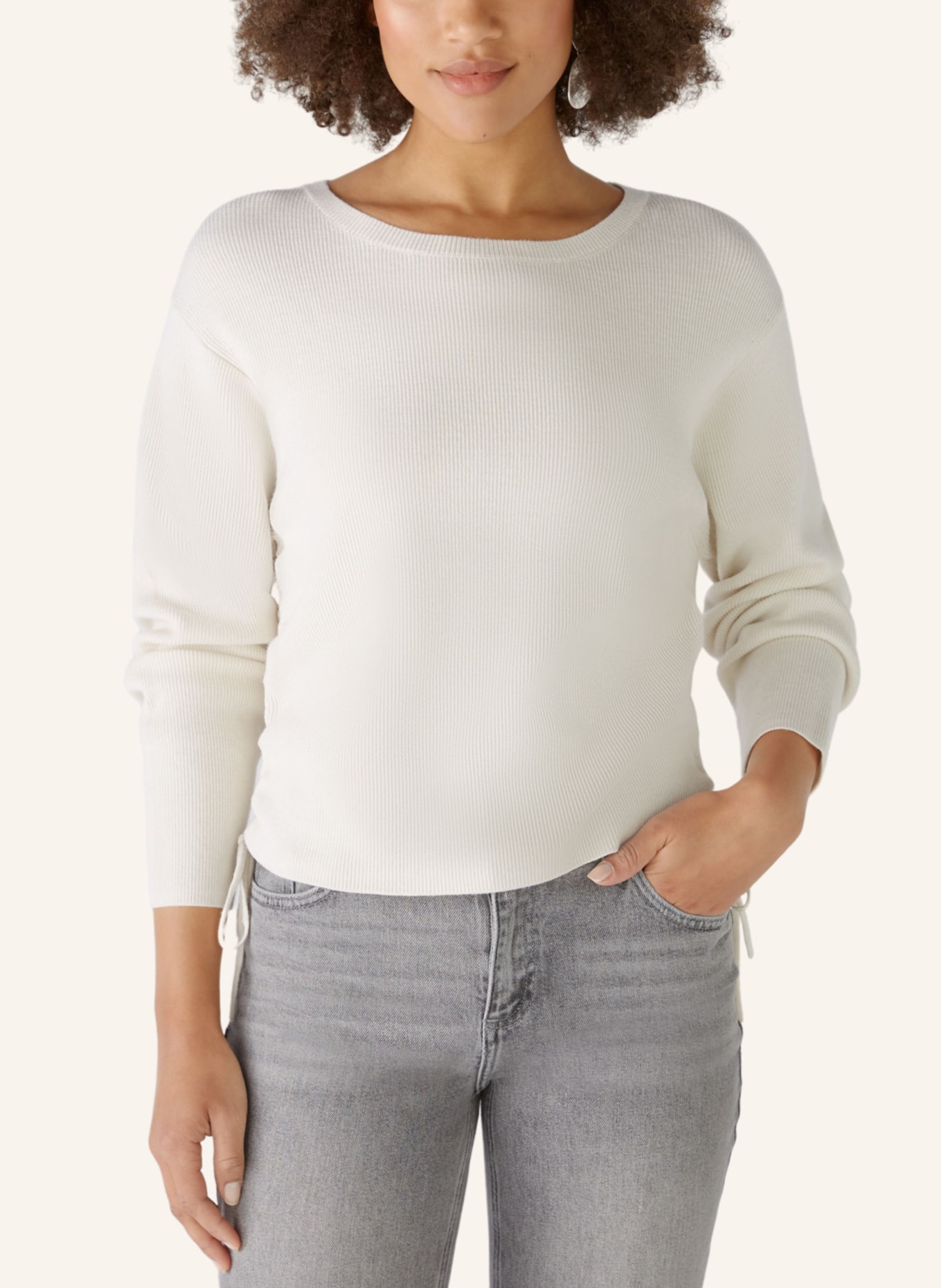 oui Pullover, Farbe: WEISS (Bild 3)