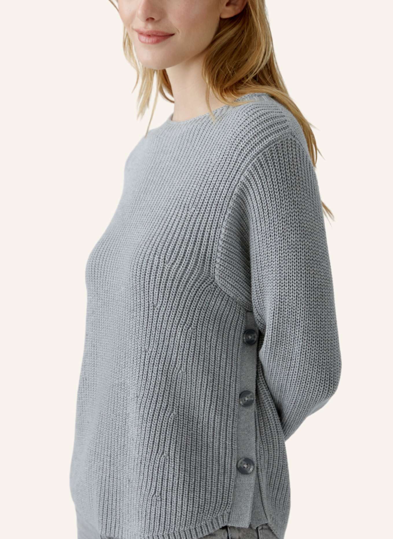 oui Pullover, Farbe: GRAU (Bild 4)