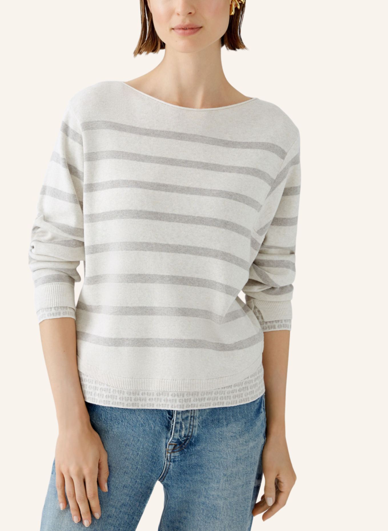 oui Pullover, Farbe: WEISS (Bild 3)