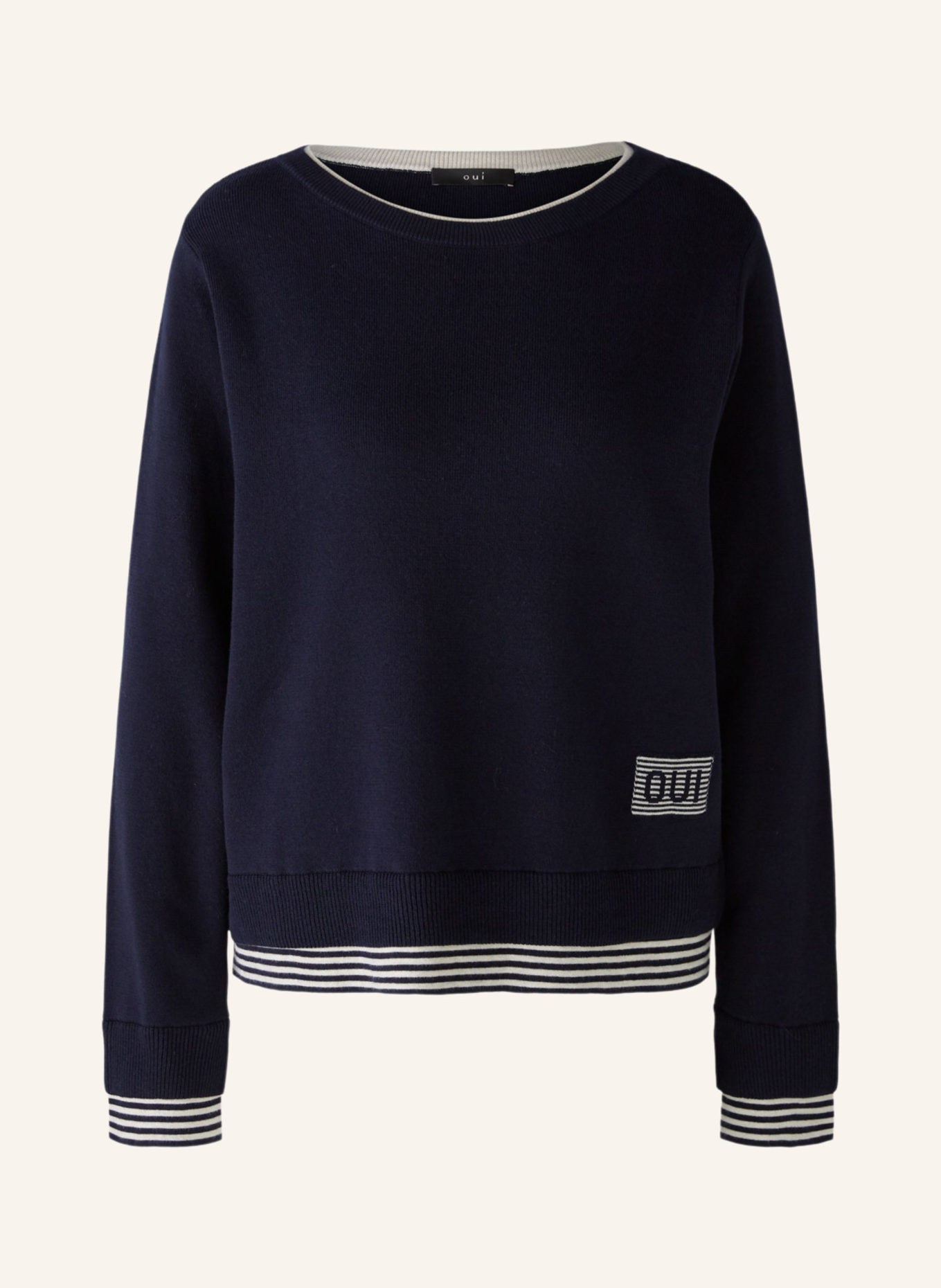 oui Pullover LEEZA, Farbe: BLAU (Bild 1)