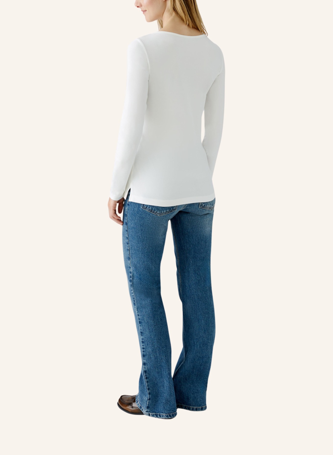 oui Longsleeve, Farbe: WEISS (Bild 2)