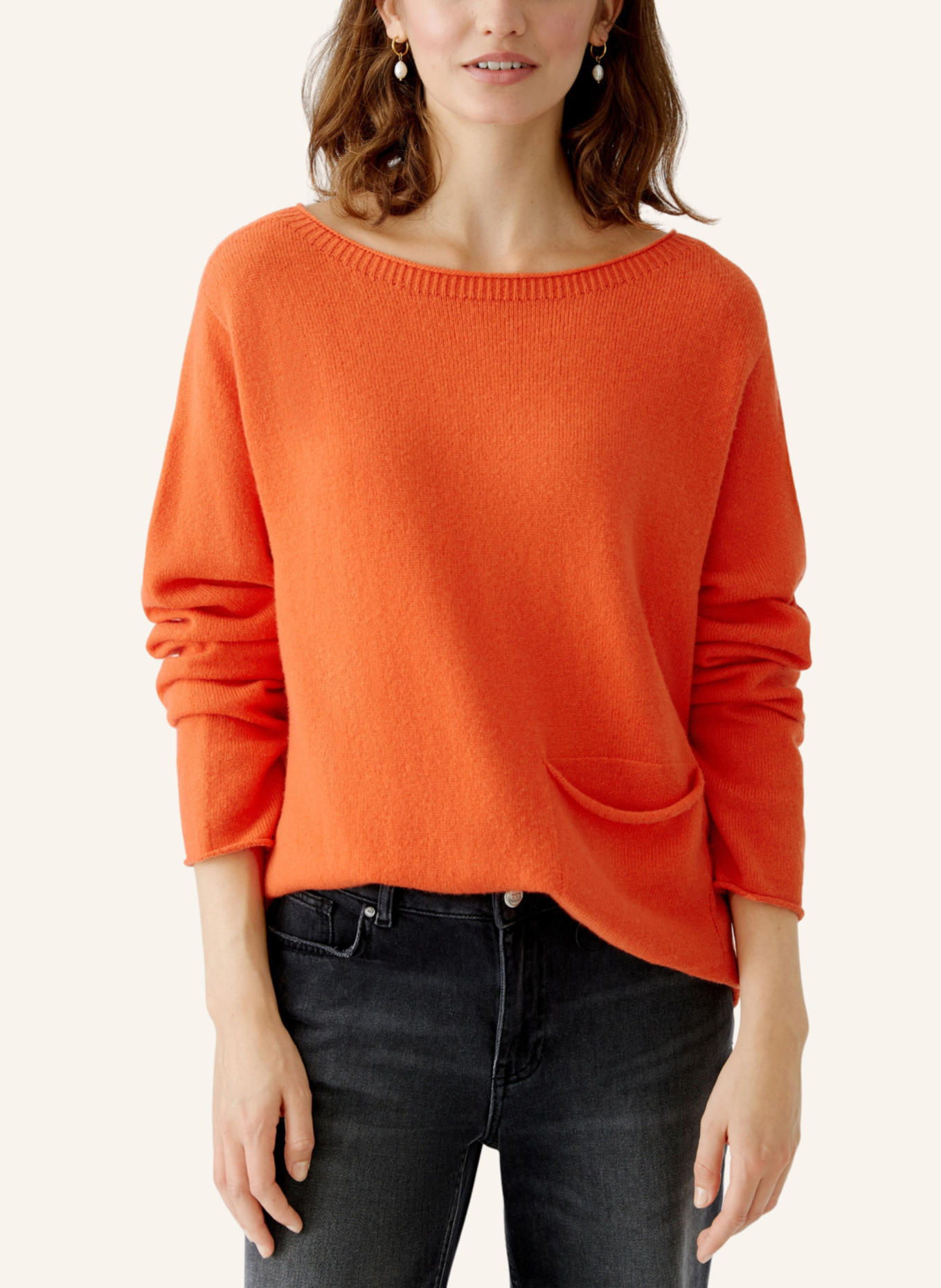 oui Pullover, Farbe: ORANGE (Bild 4)