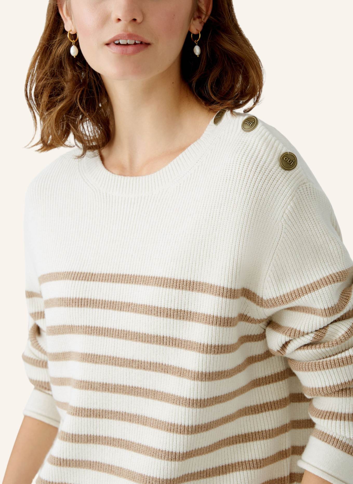 oui Pullover, Farbe: WEISS (Bild 5)