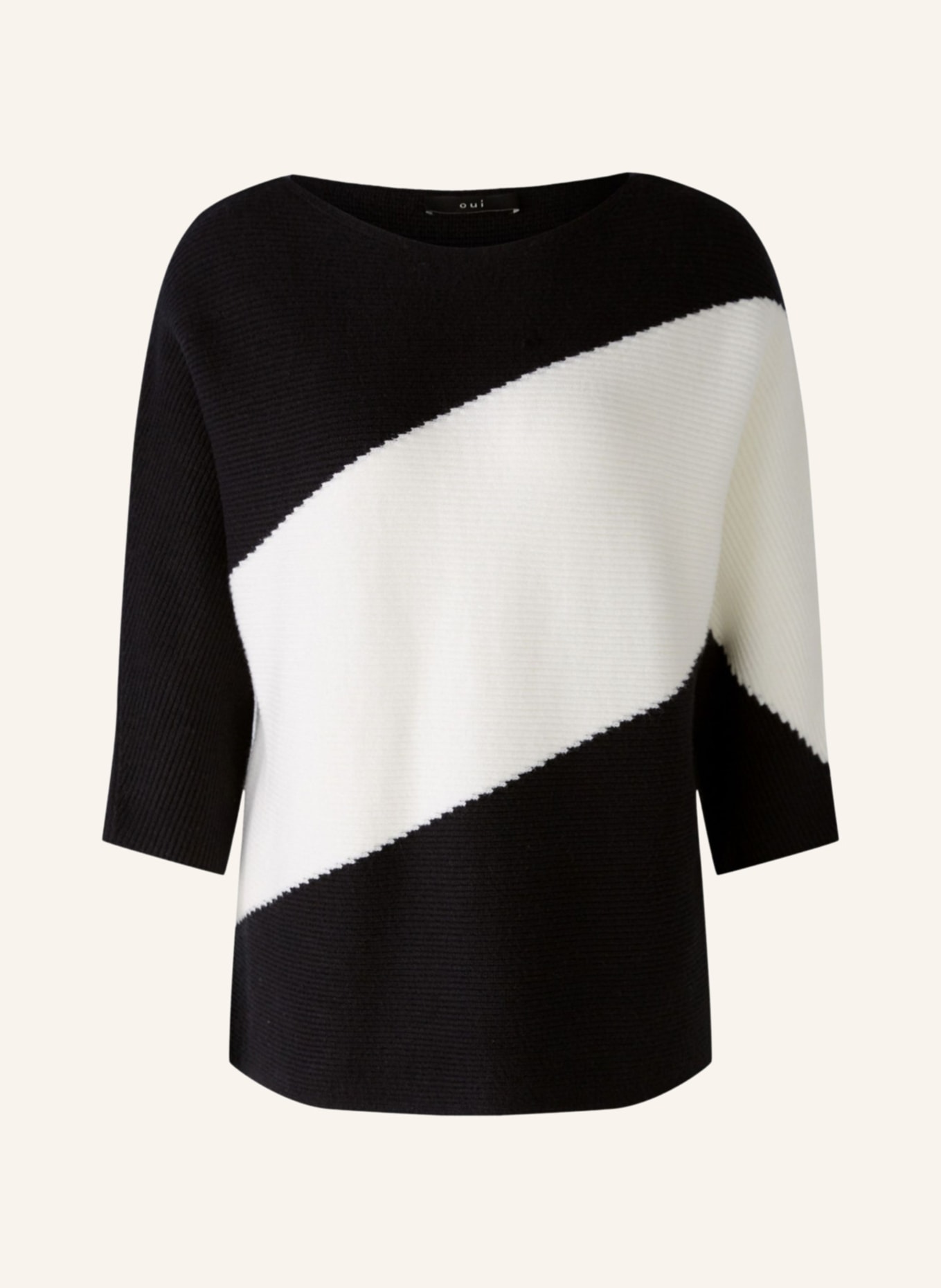 oui Pullover, Farbe: SCHWARZ (Bild 1)