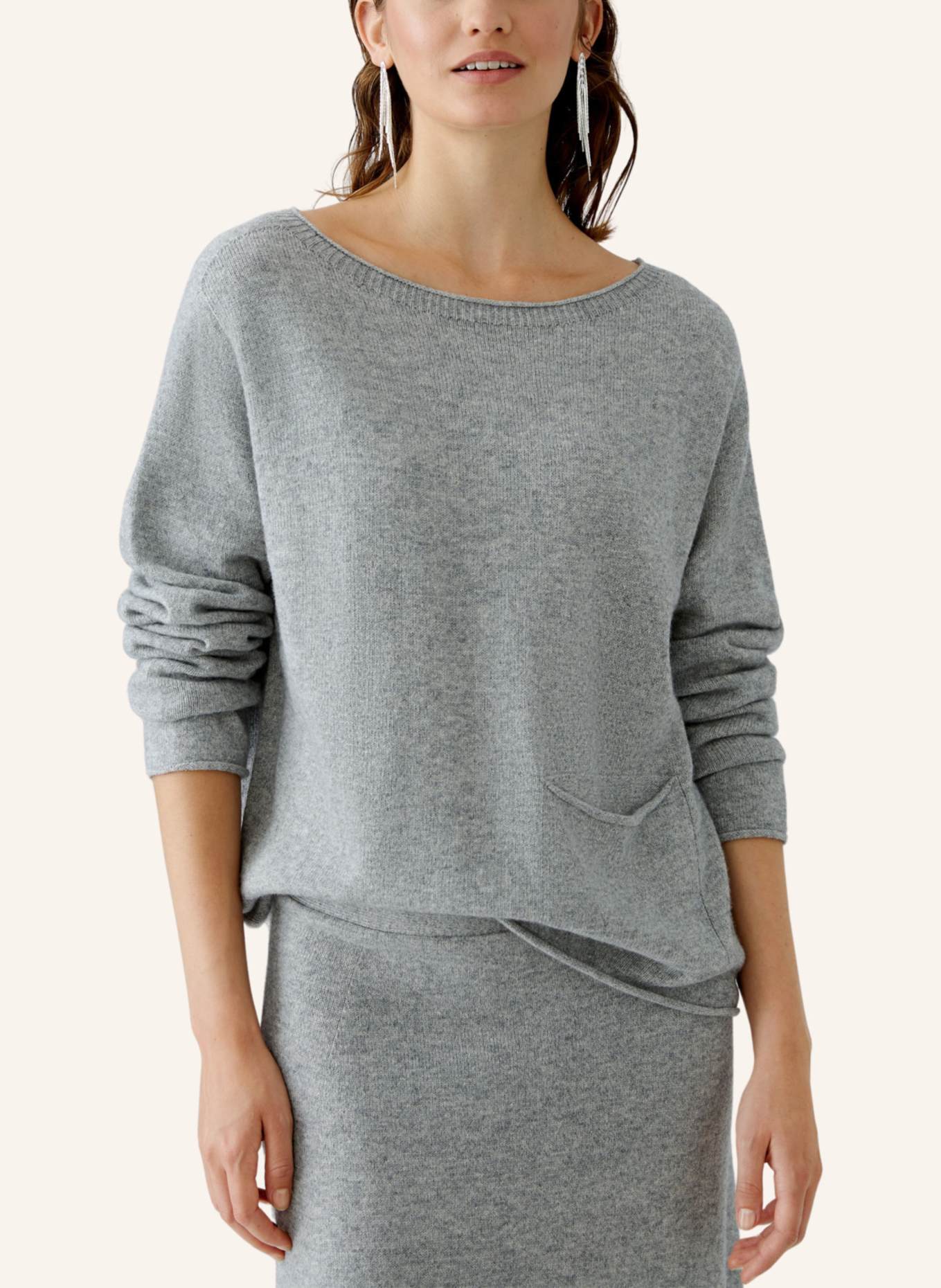 oui Pullover, Farbe: GRAU (Bild 3)