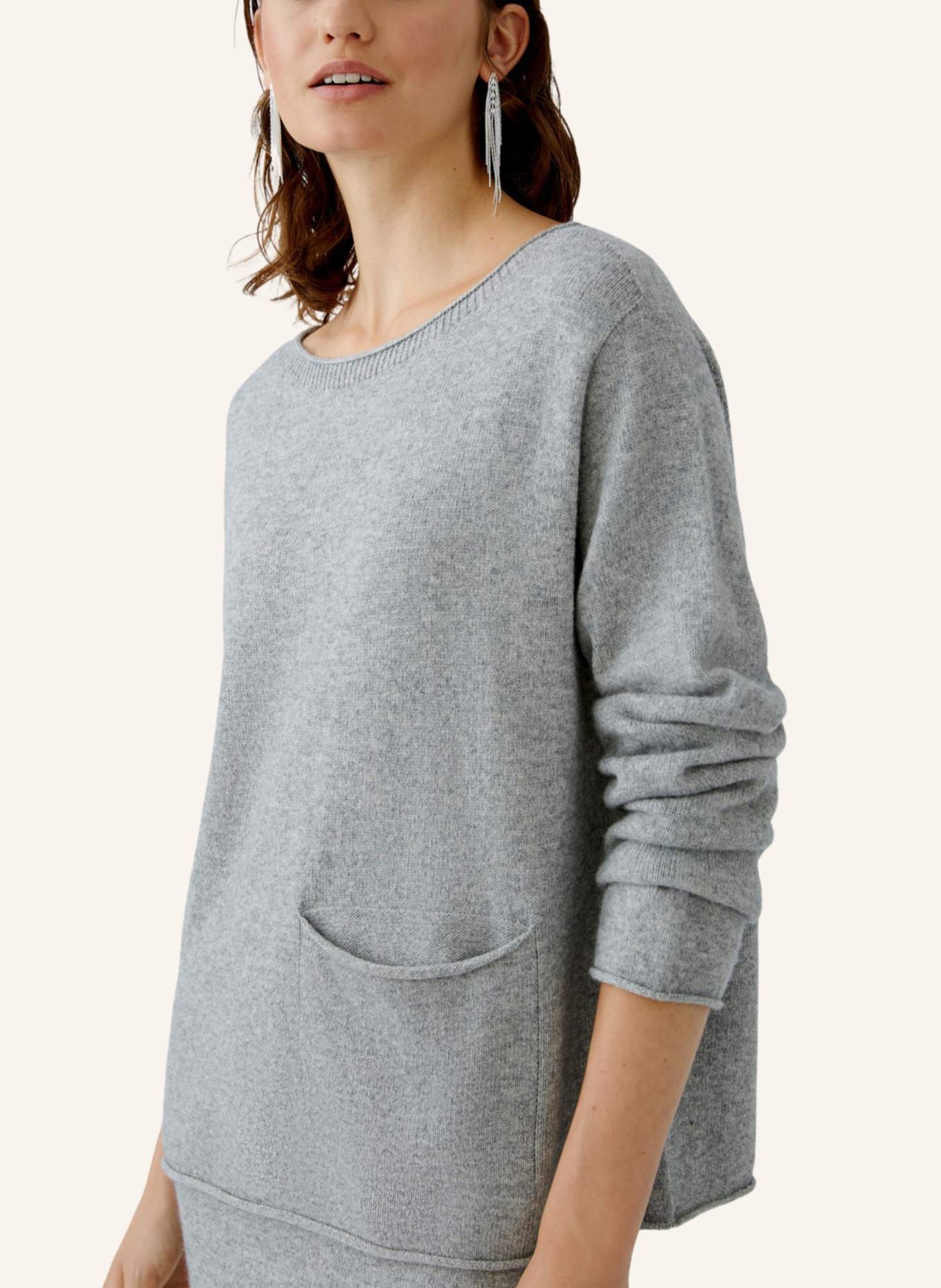 oui Pullover, Farbe: GRAU (Bild 4)