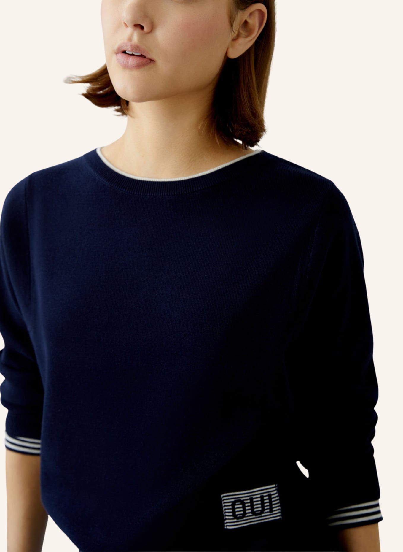 oui Pullover LEEZA, Farbe: BLAU (Bild 5)