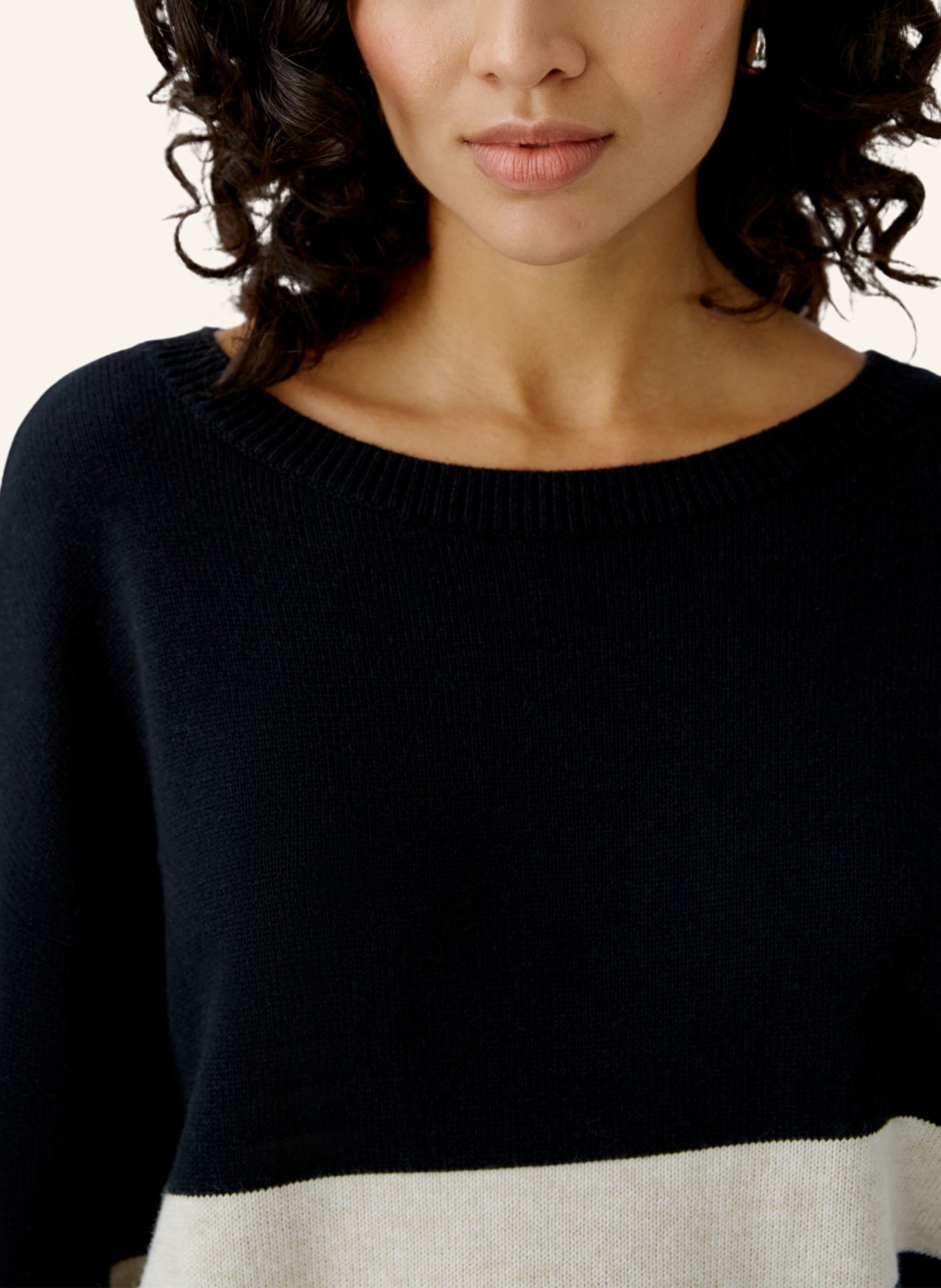 oui Pullover, Farbe: SCHWARZ (Bild 4)