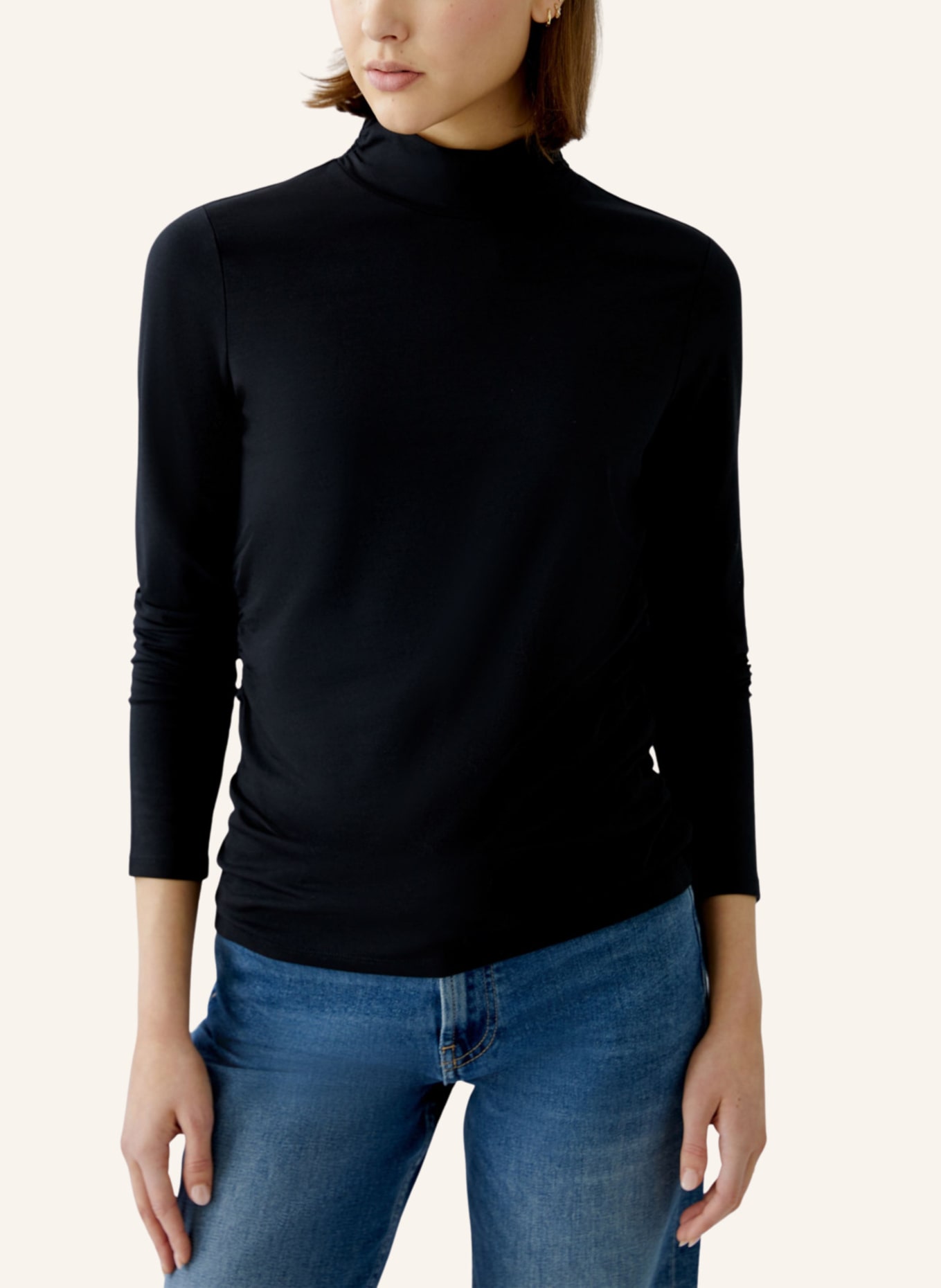 oui Longsleeve, Farbe: SCHWARZ (Bild 3)