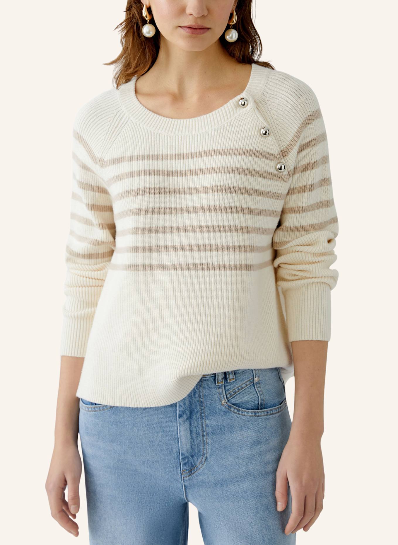 oui Pullover: WEISS