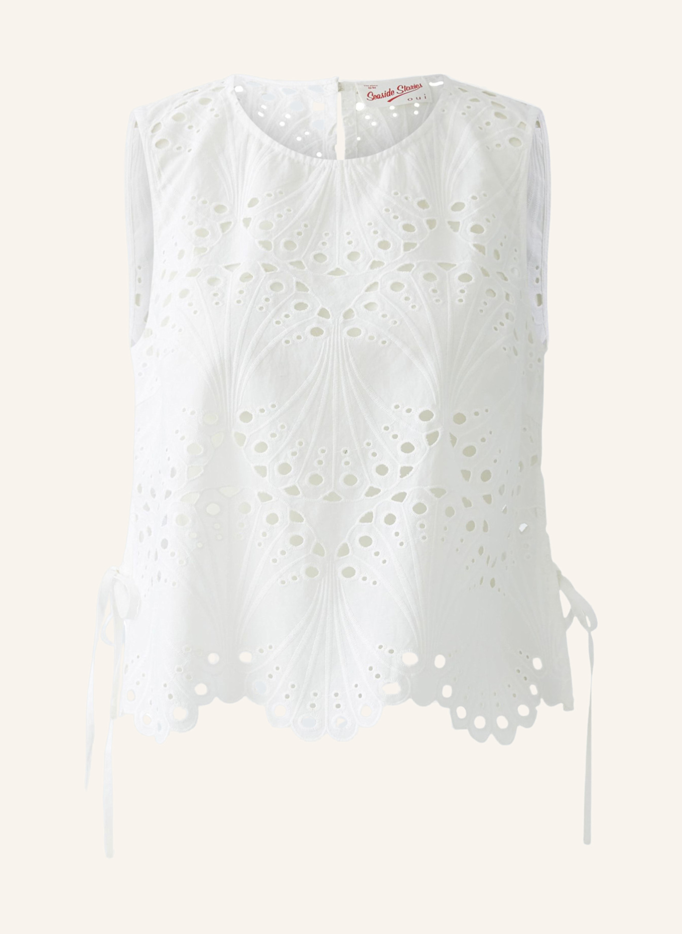 oui Top aus Lochspitze: WEISS