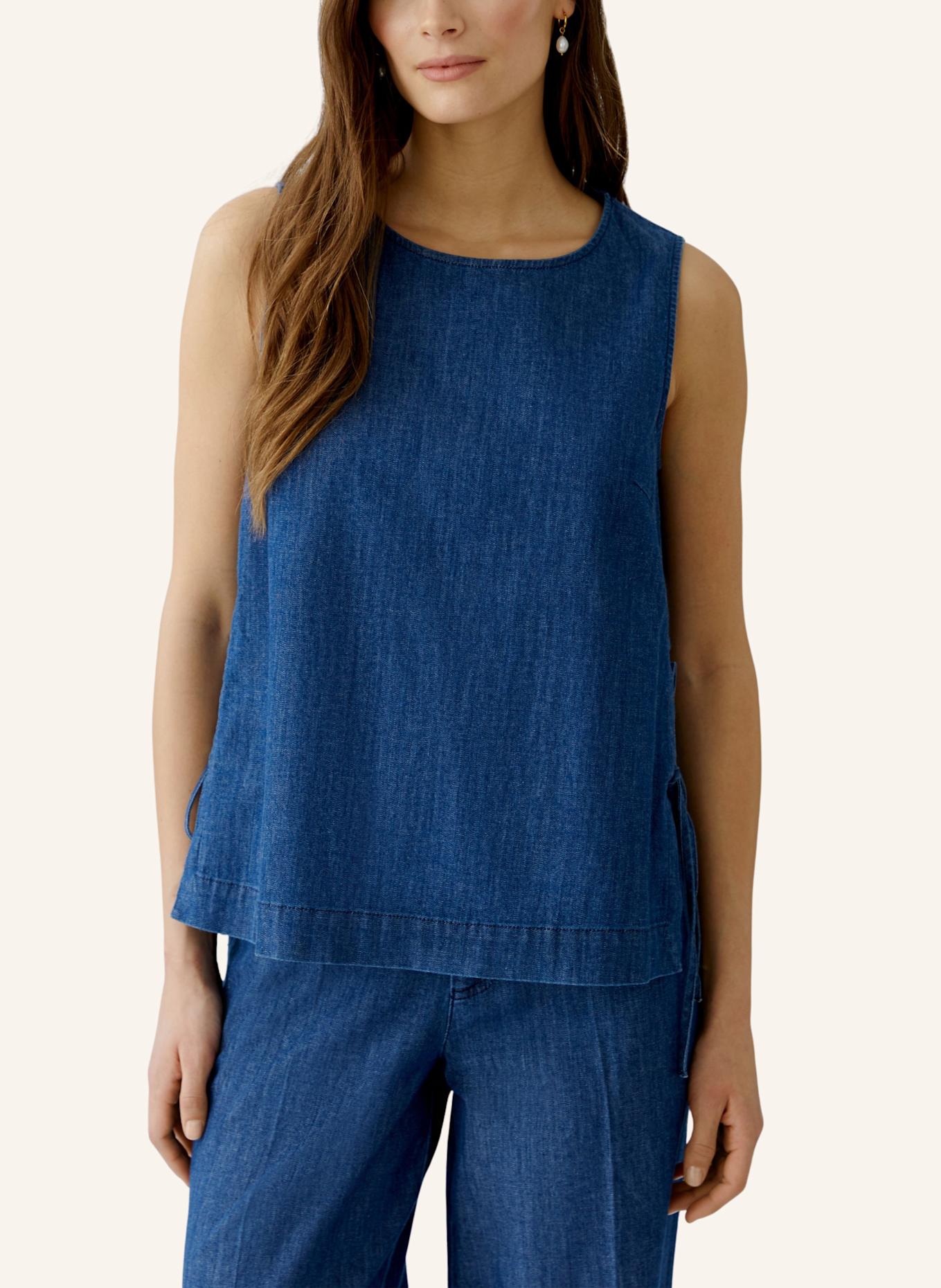 oui Top: BLAU