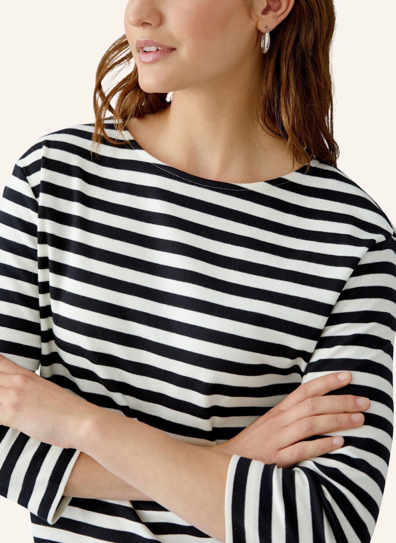 oui Longsleeve SOLEILA: SCHWARZ