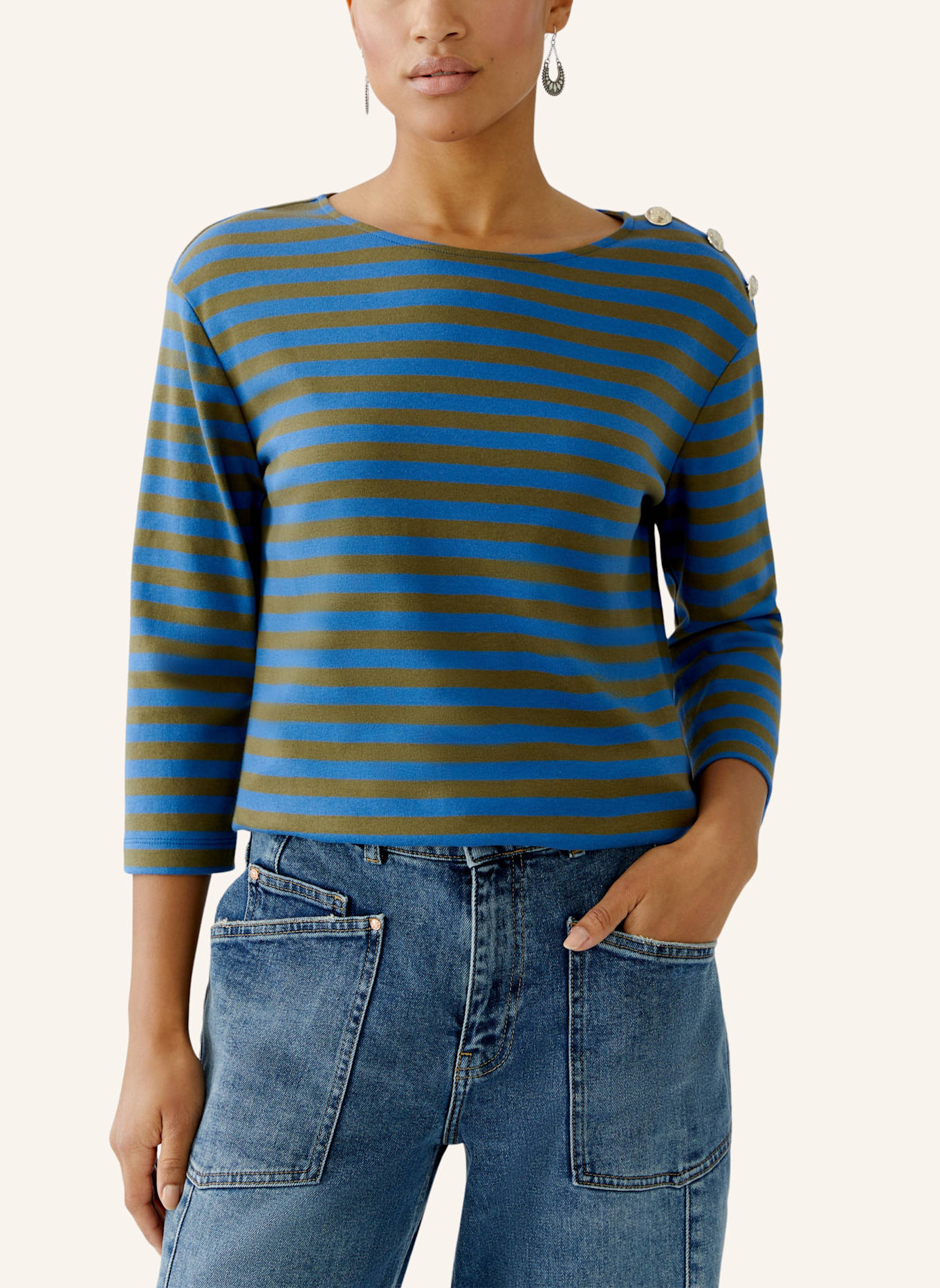 oui Longsleeve SUNALA: GRÜN