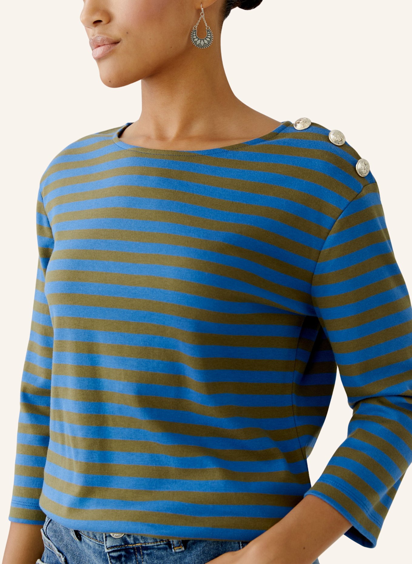 oui Longsleeve SUNALA: GRÜN