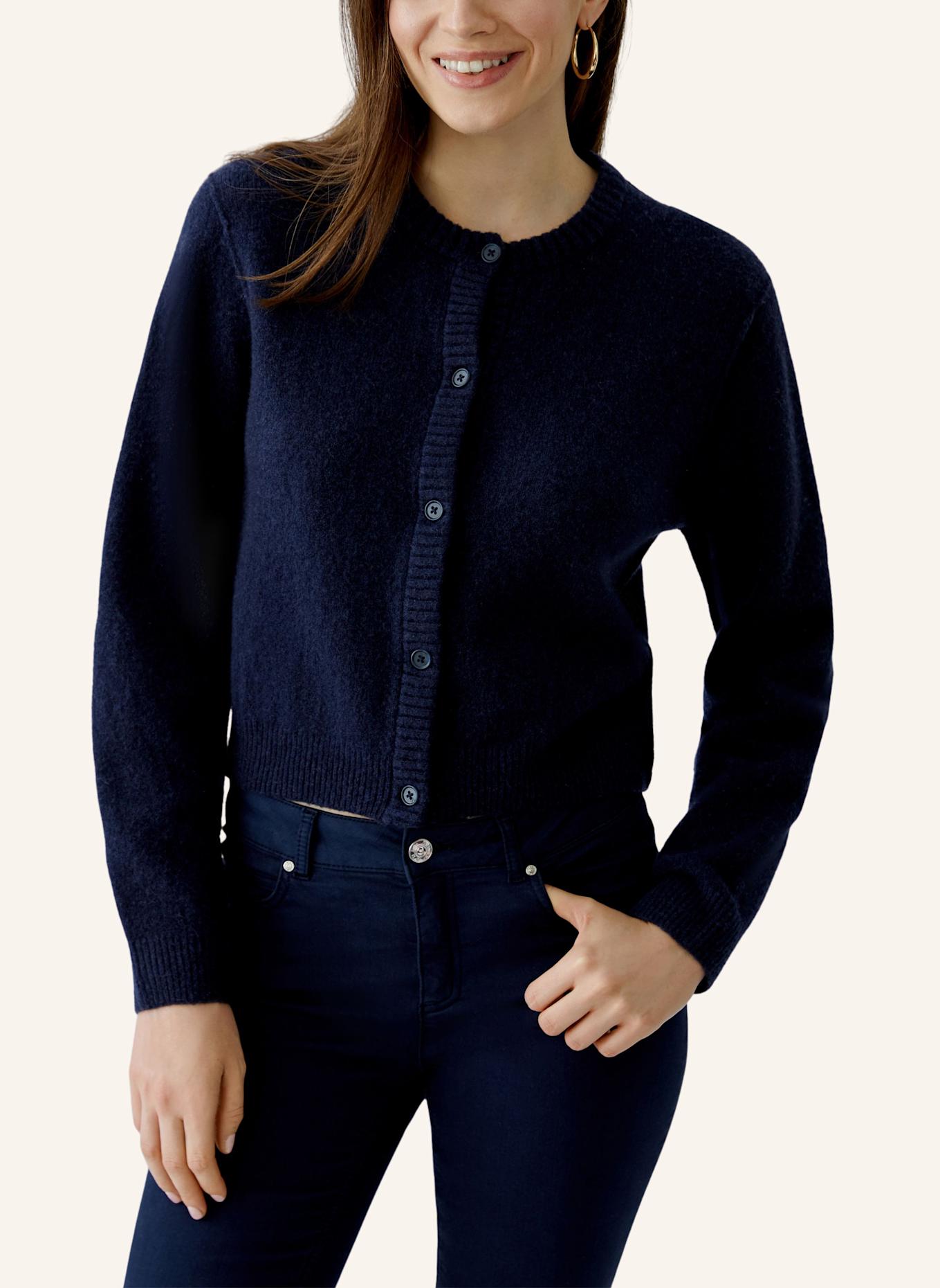 oui Strickjacke ILAYA: BLAU