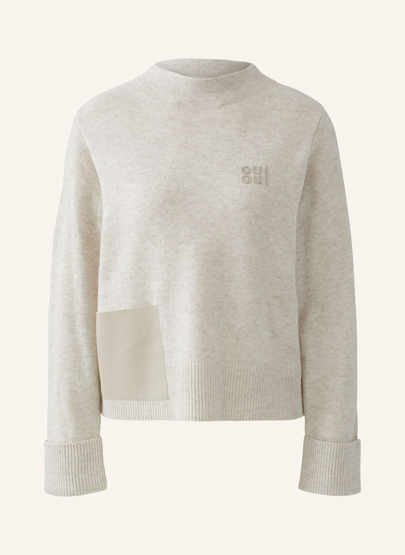 oui Pullover: BEIGE