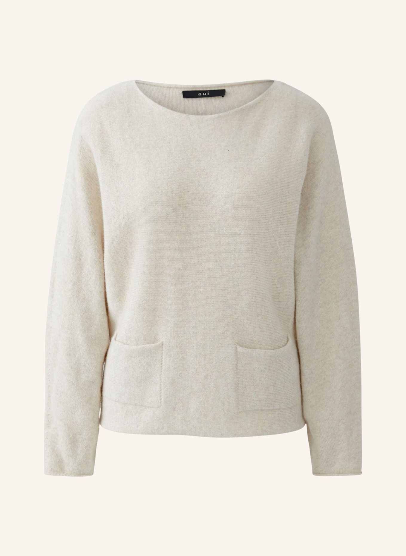 oui Pullover: BEIGE