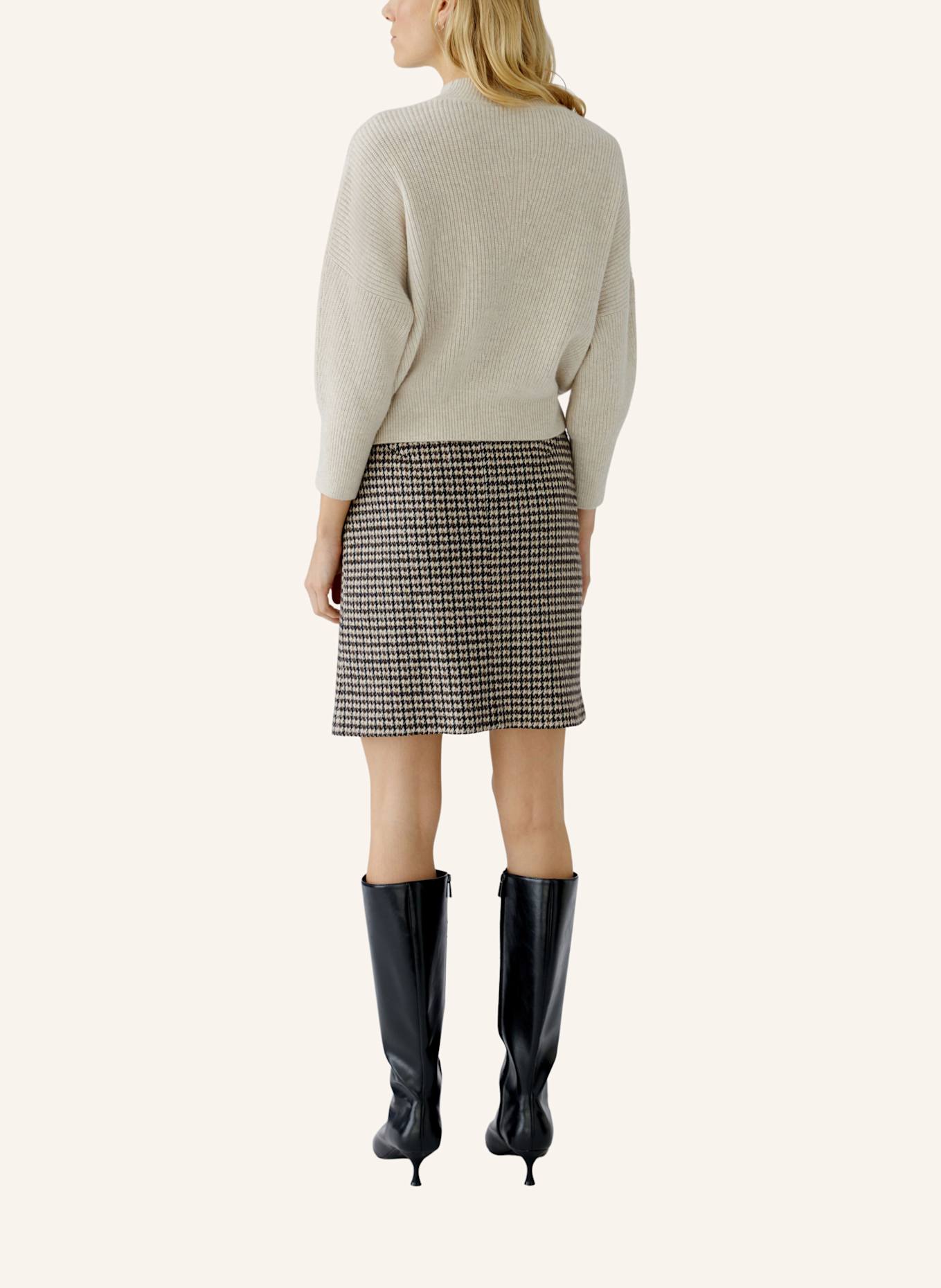 oui Pullover mit 3/4-Arm: BEIGE