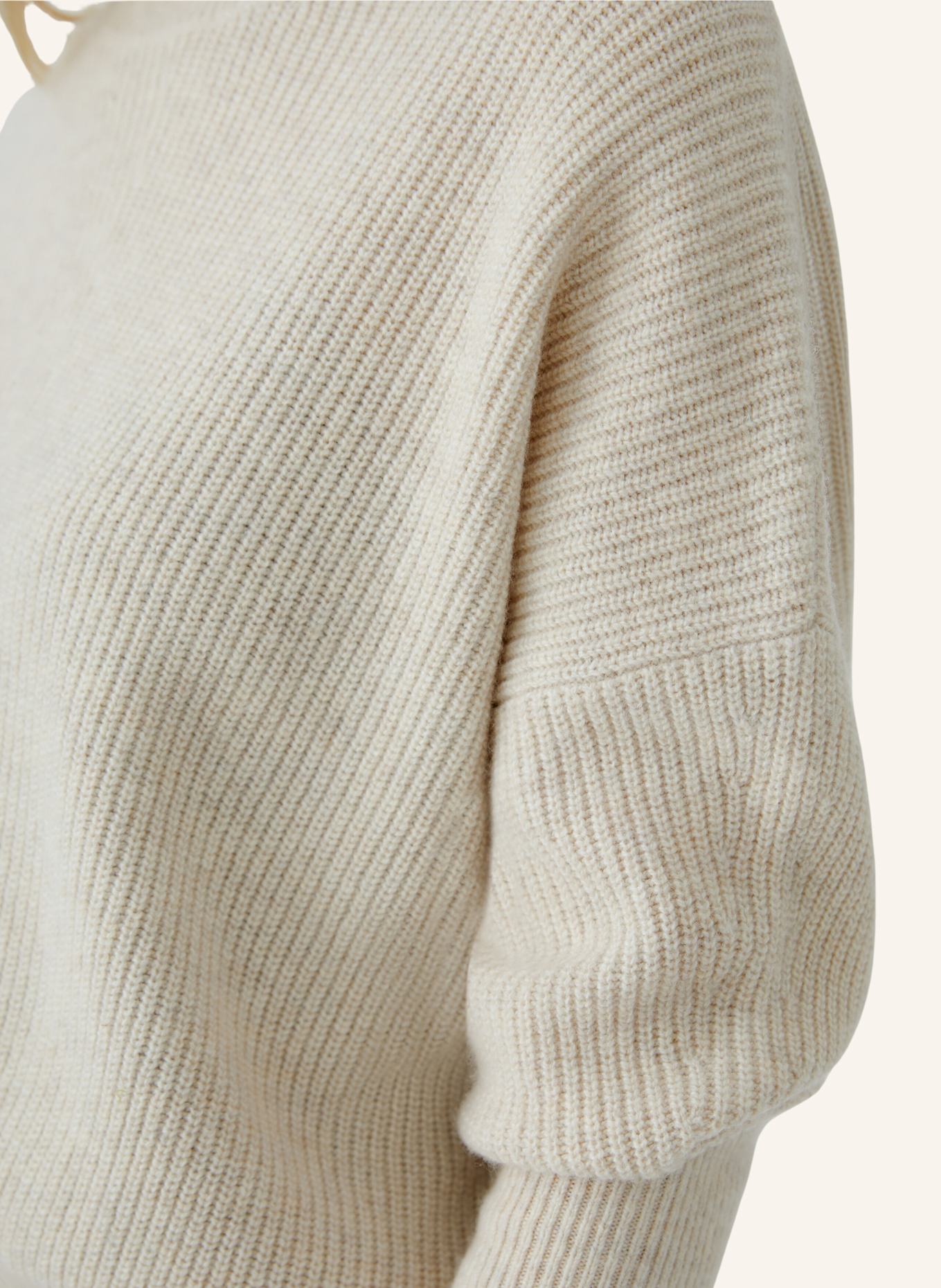 oui Pullover mit 3/4-Arm: BEIGE