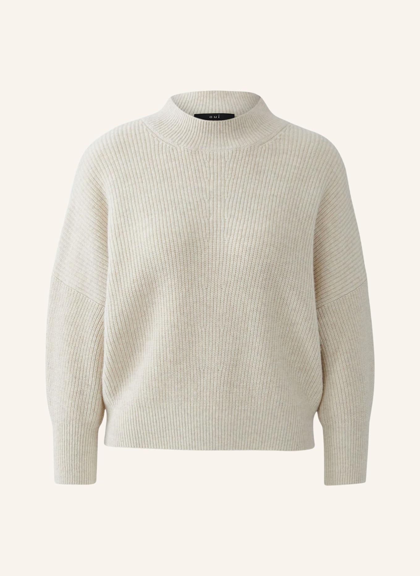 oui Pullover mit 3/4-Arm: BEIGE