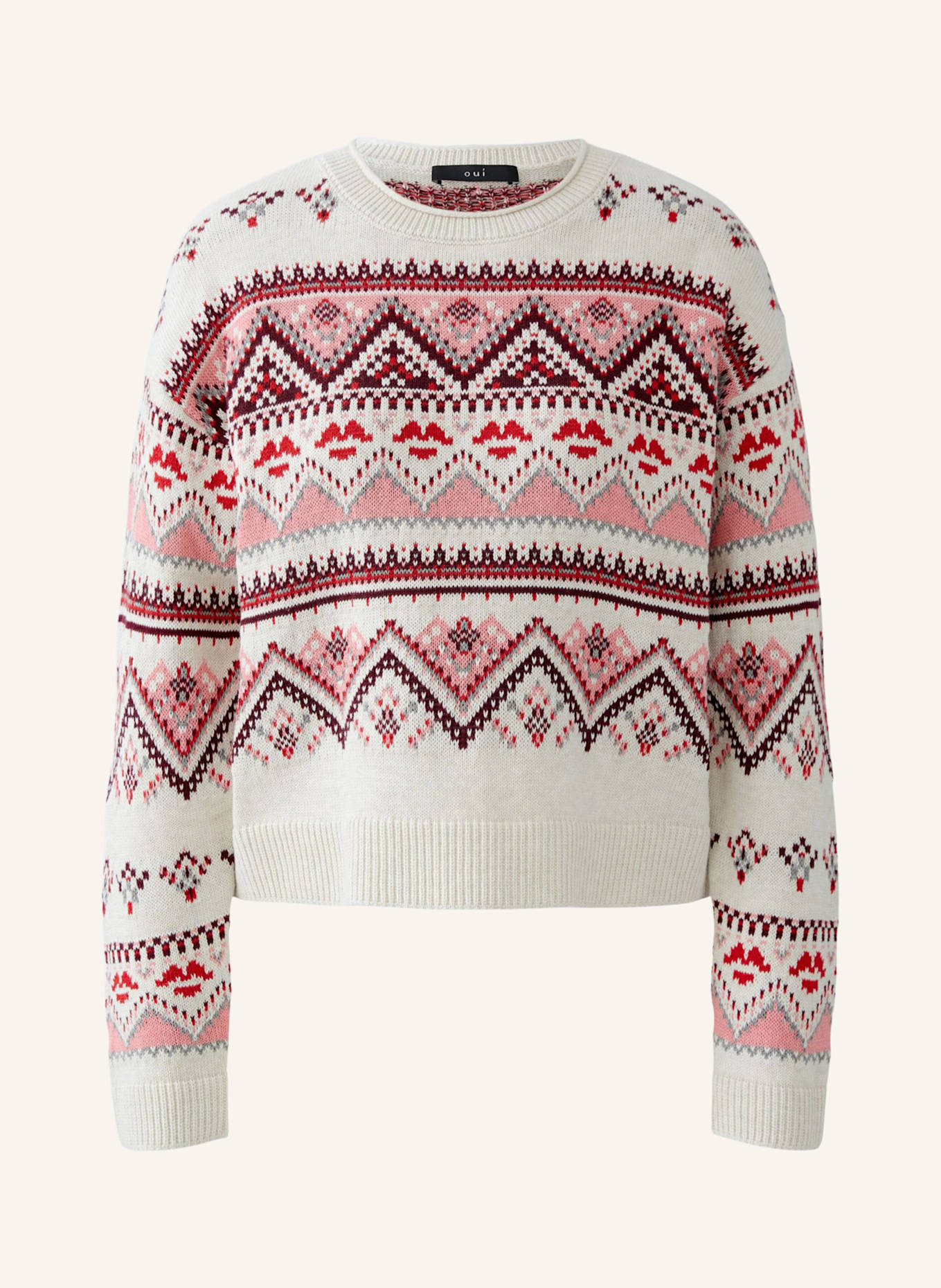 oui Pullover: WEISS