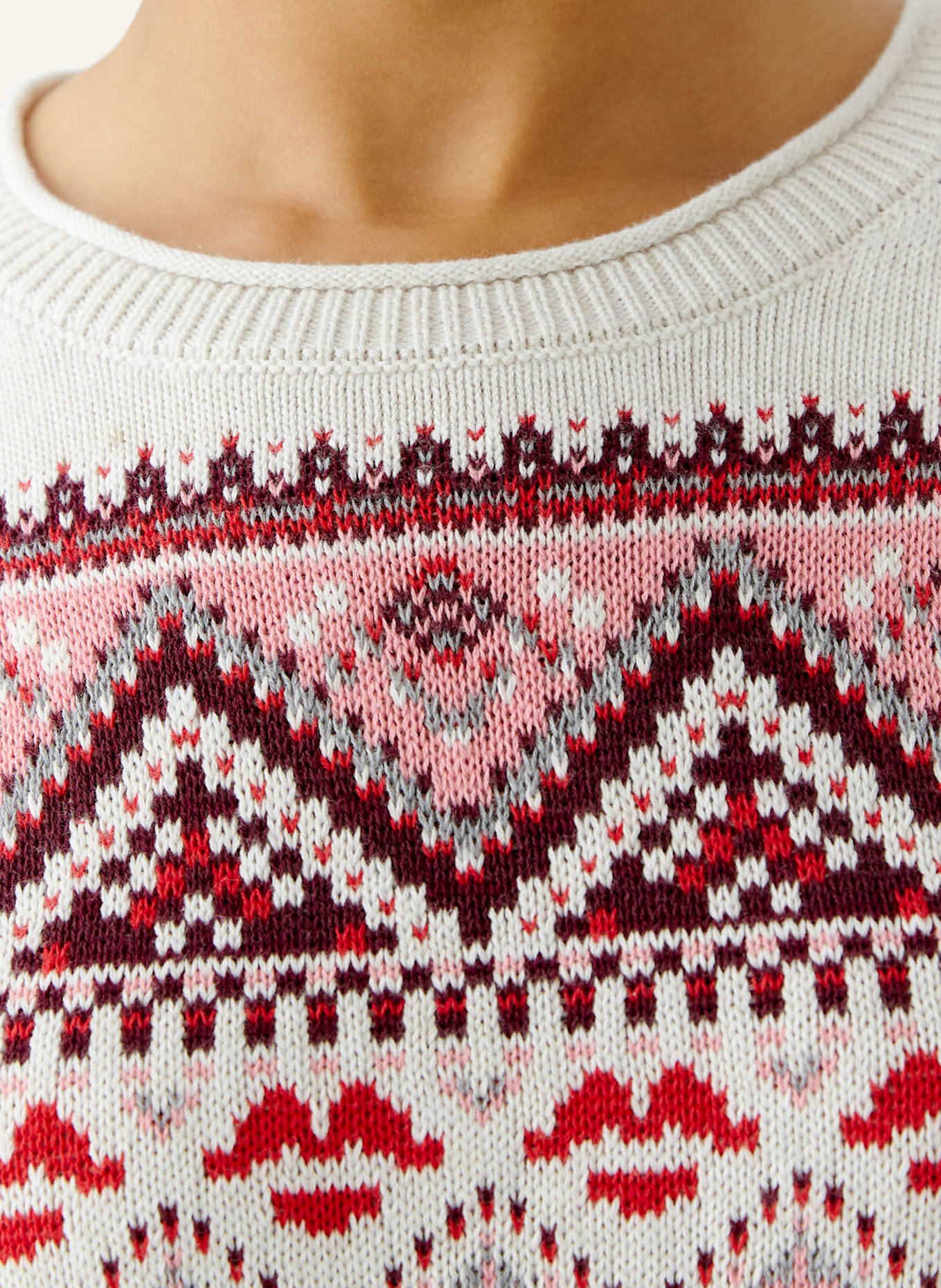 oui Pullover: WEISS