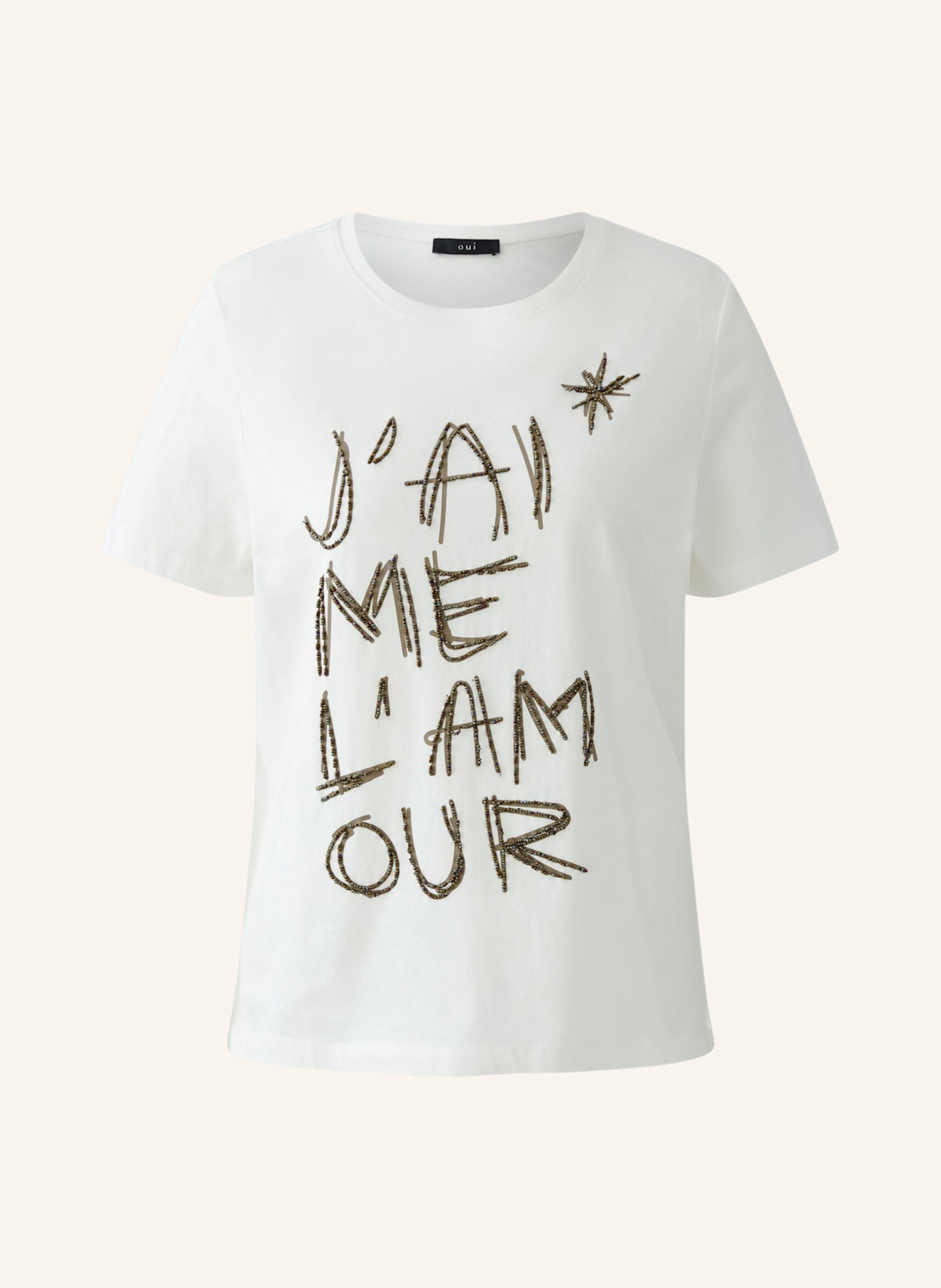 oui T-Shirt: WEISS