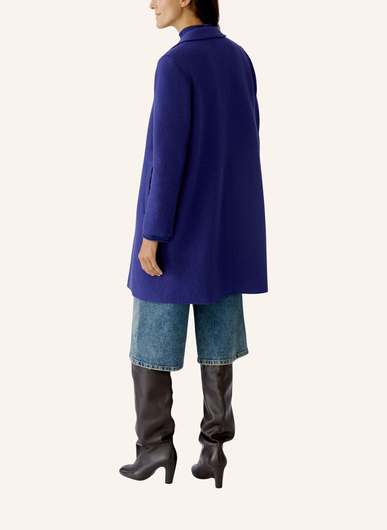 oui Mantel MAYSON: BLAU