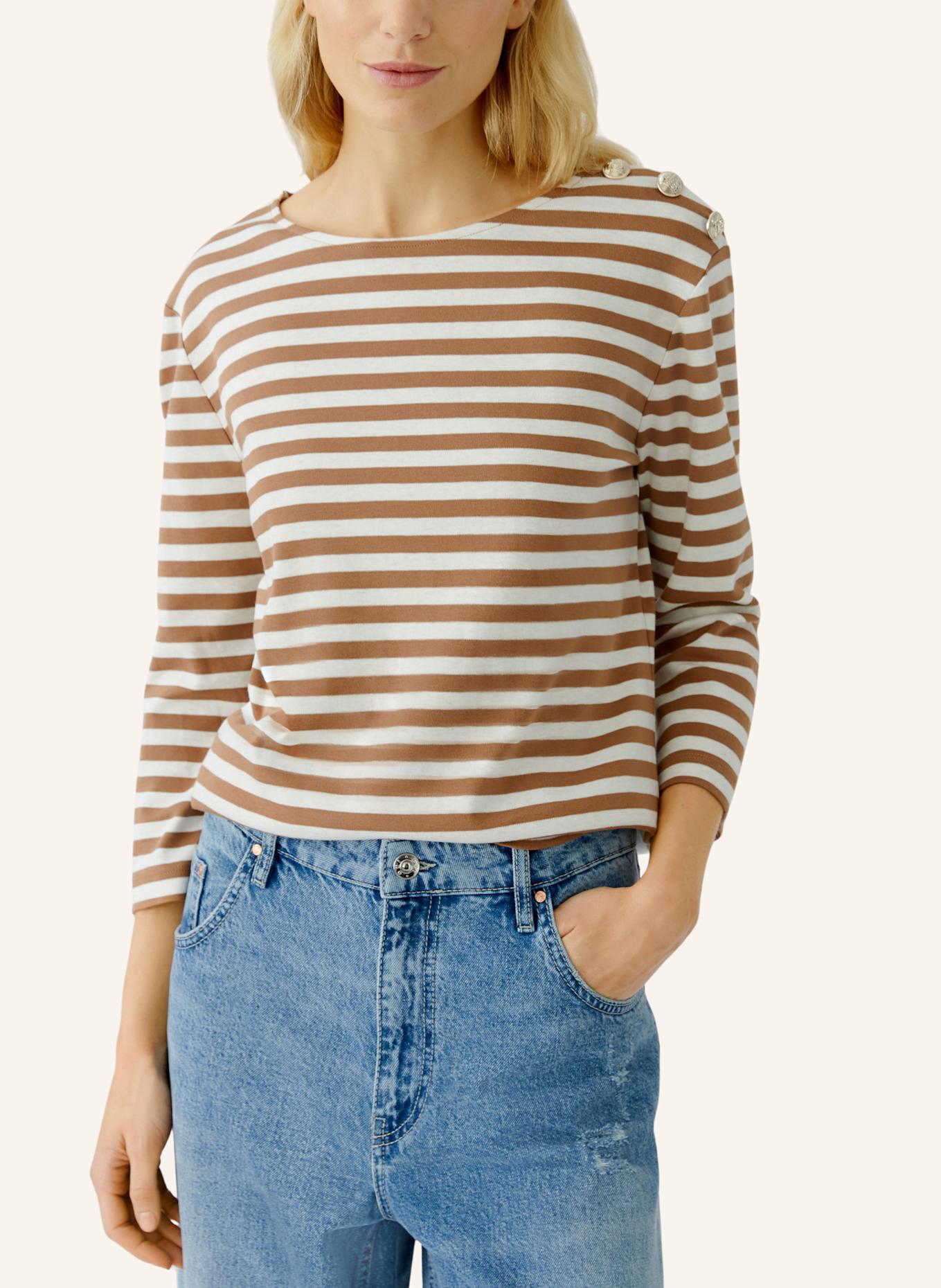 oui Longsleeve SUNALA: BRAUN